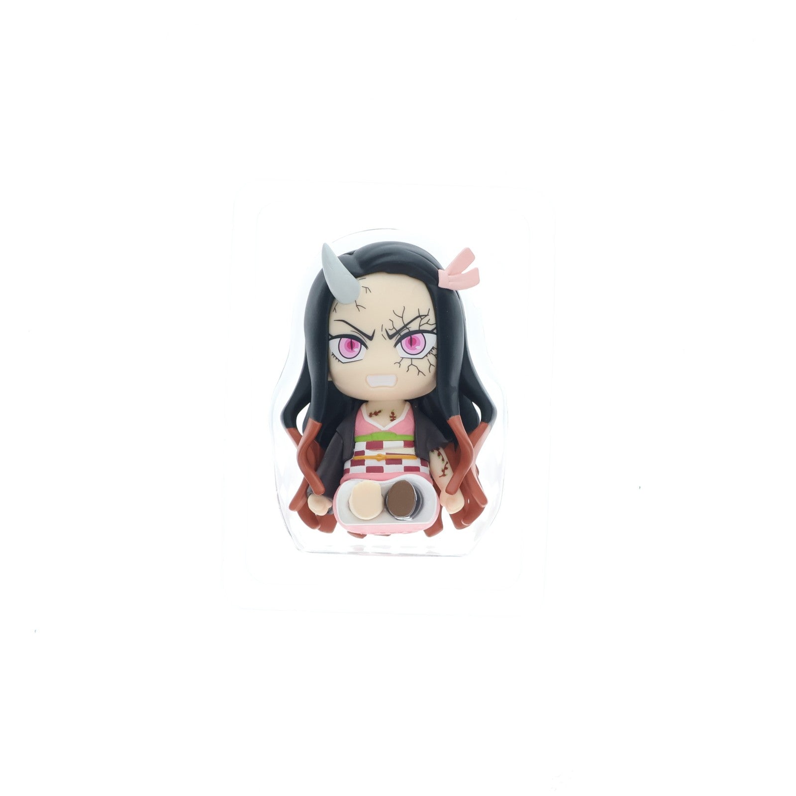 【中古即納】[FIG] 竈門禰豆子(かまどねずこ) ぽてっとフィギュア-禰豆子・鬼化進行時- 鬼滅の刃 プライズ(AMU-PRZ13892) フリュー(20221031)