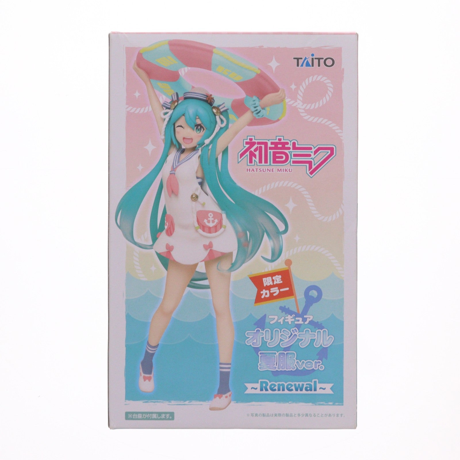 【中古即納】[FIG] 店舗限定カラー 初音ミク フィギュア オリジナル夏服ver. ～Renewal～ キャラクター・ボーカル・シリーズ01 初音ミク プライズ タイトー(20190710)