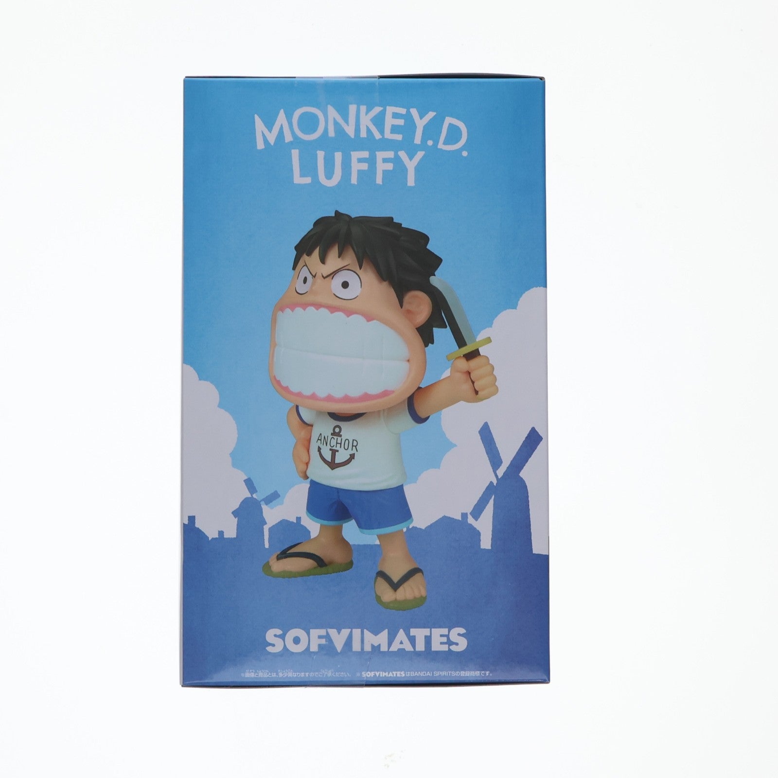 【中古即納】[FIG] モンキー・D・ルフィ ワンピース おおきなSOFVIMATES モンキー・D・ルフィ おれは遊び半分なんかじゃないっ!! ONE PIECE ソフビフィギュア プライズ(2822843) バンプレスト(20260527)