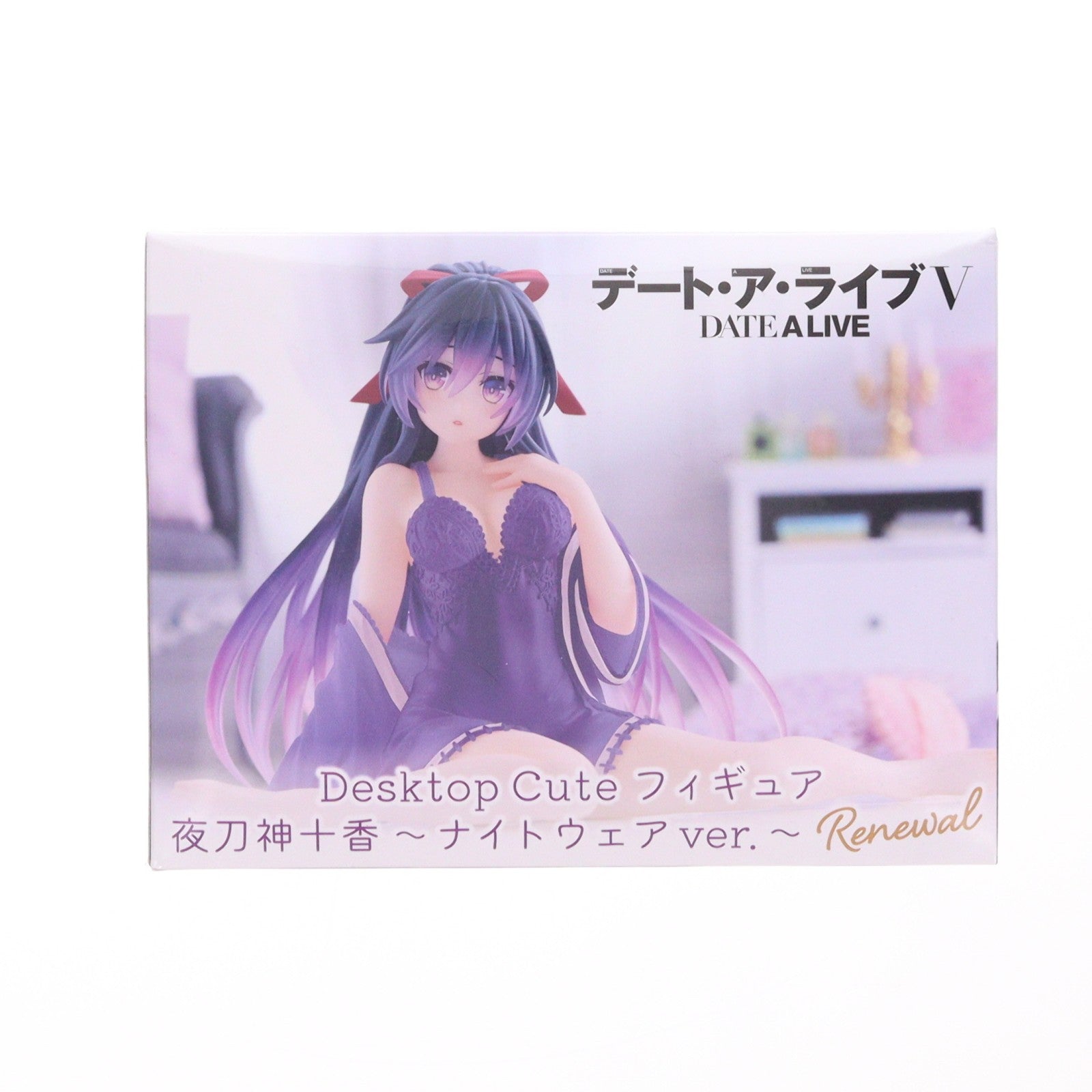 【中古即納】[FIG] 夜刀神十香(やとがみとおか) デート・ア・ライブV Desktop Cute フィギュア 夜刀神十香～ナイトウェアver.～Renewal プライズ(451915800) タイトー(20250810)