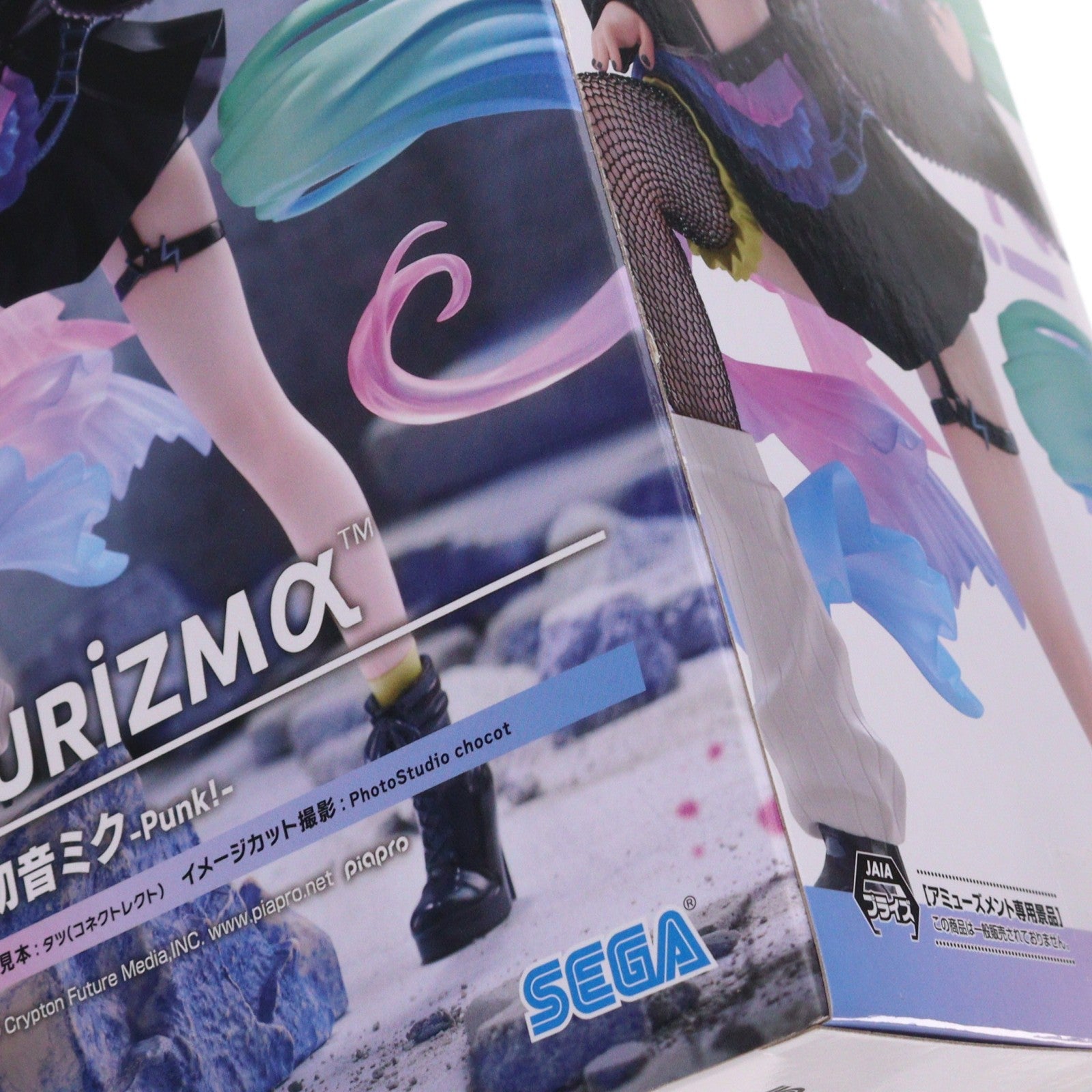 【中古即納】[FIG] 初音ミク キャラクター・ボーカル・シリーズ01 初音ミク FIGURIZMα『初音ミク』-Punk!- フィギュア プライズ(1123715) セガ(20260522)
