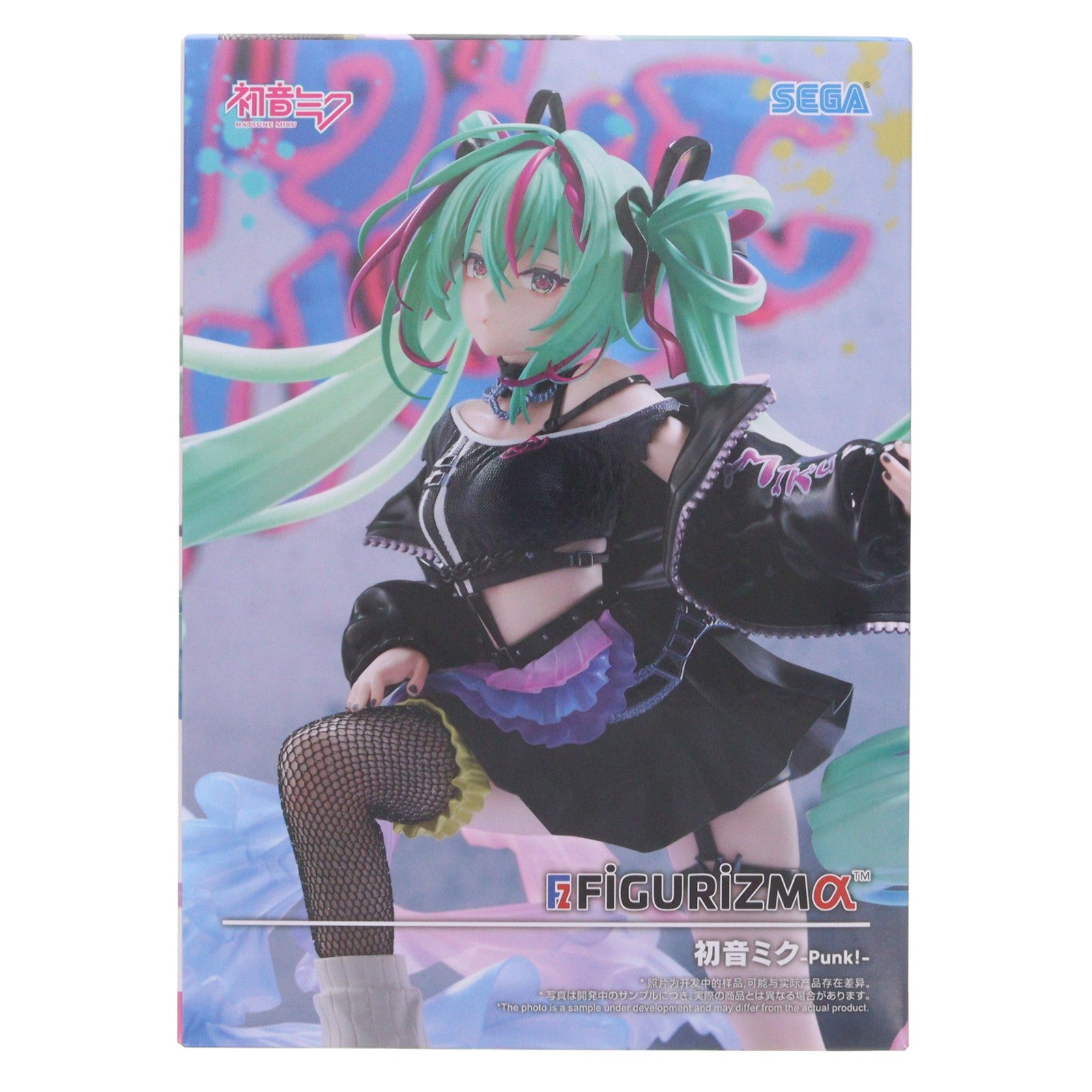 【中古即納】[FIG] 初音ミク キャラクター・ボーカル・シリーズ01 初音ミク FIGURIZMα『初音ミク』-Punk!- フィギュア プライズ(1123715) セガ(20260522)