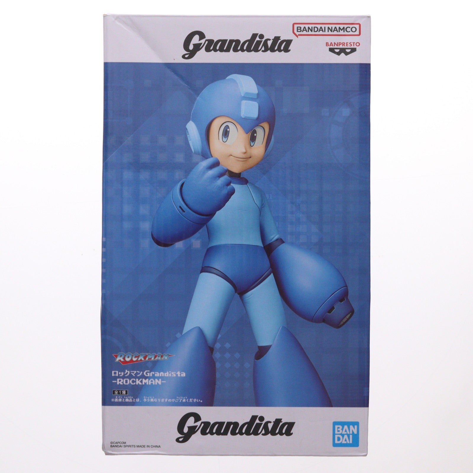 【中古即納】[FIG] ロックマン Grandista-ROCKMAN- フィギュア プライズ(2803892) バンプレスト(20260305)