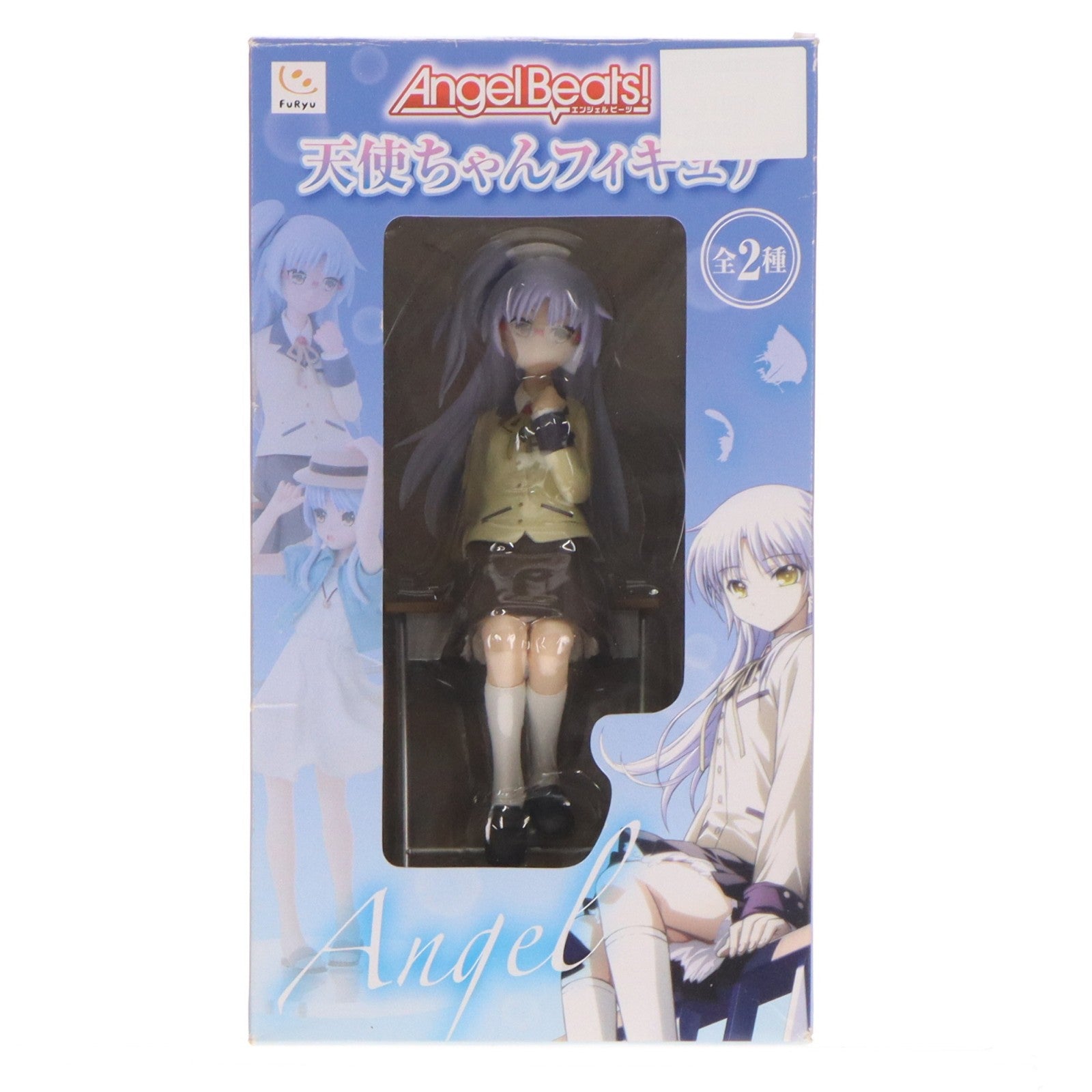 【中古即納】[FIG] 立華かなで(たちばなかなで) 制服ver. Angel Beats!(エンジェルビーツ!) 天使ちゃんフィギュア プライズ フリュー(19991231)