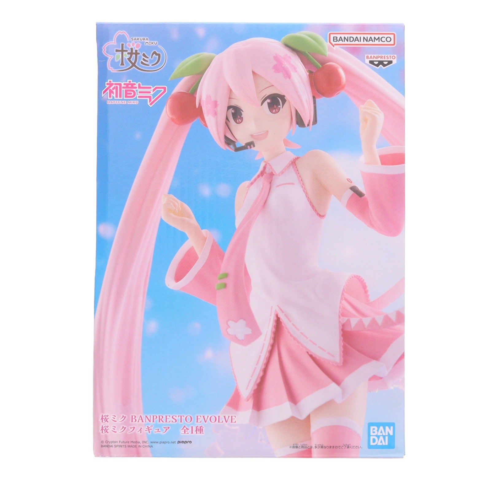 【中古即納】[FIG] 桜ミク 初音ミク BANPRESTO EVOLVE 桜ミクフィギュア プライズ(2816158) バンプレスト(20260428)