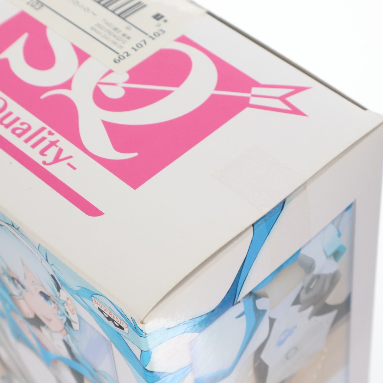 【中古即納】[FIG] 初音ミクレーシングver. レーシングミク～2014!～ SQフィギュア 初音ミクGTプロジェクト プライズ(49386) バンプレスト(20150131)