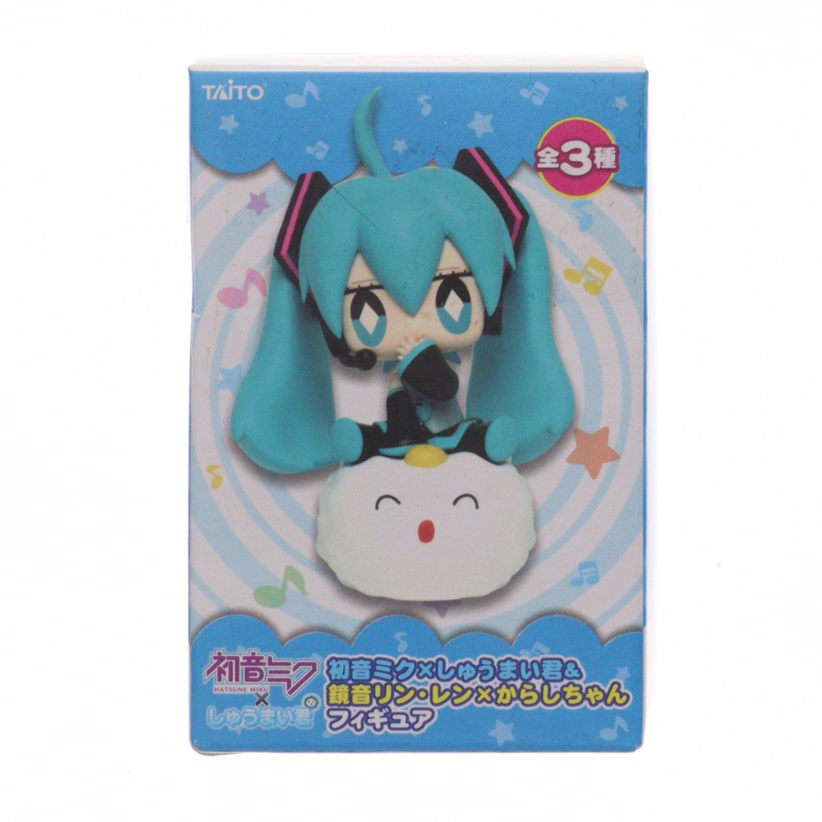【中古即納】[FIG] 初音ミク×しゅうまい君 初音ミク×しゅうまい君&鏡音リン・レン×からしちゃん フィギュア プライズ タイトー(20130320)