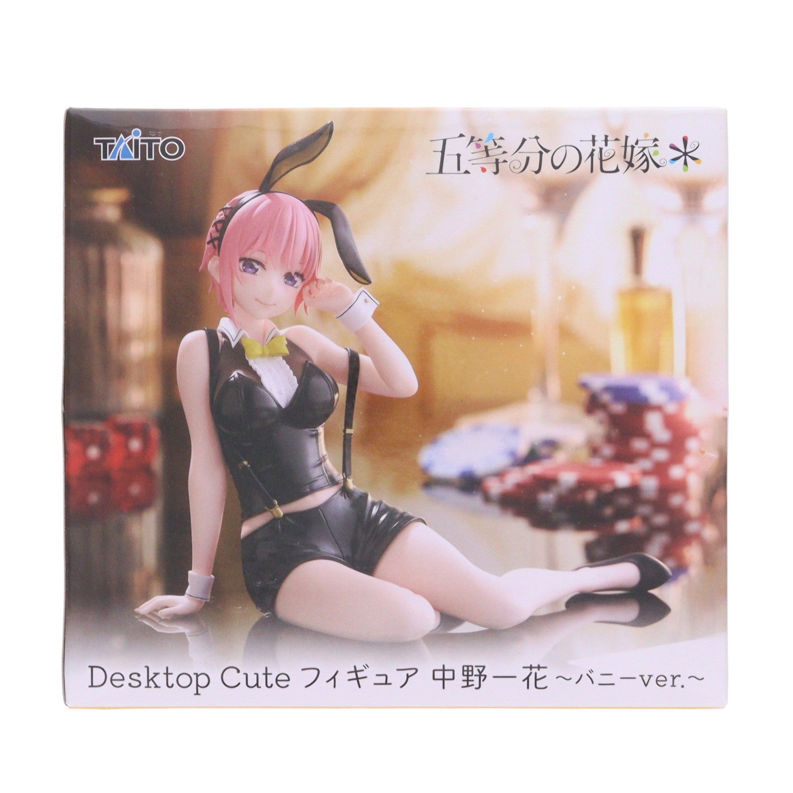 【中古即納】[FIG] 中野一花(なかのいちか) 五等分の花嫁* Desktop Cute フィギュア 中野一花～バニーver.～ プライズ(451852200) タイトー(20250331)