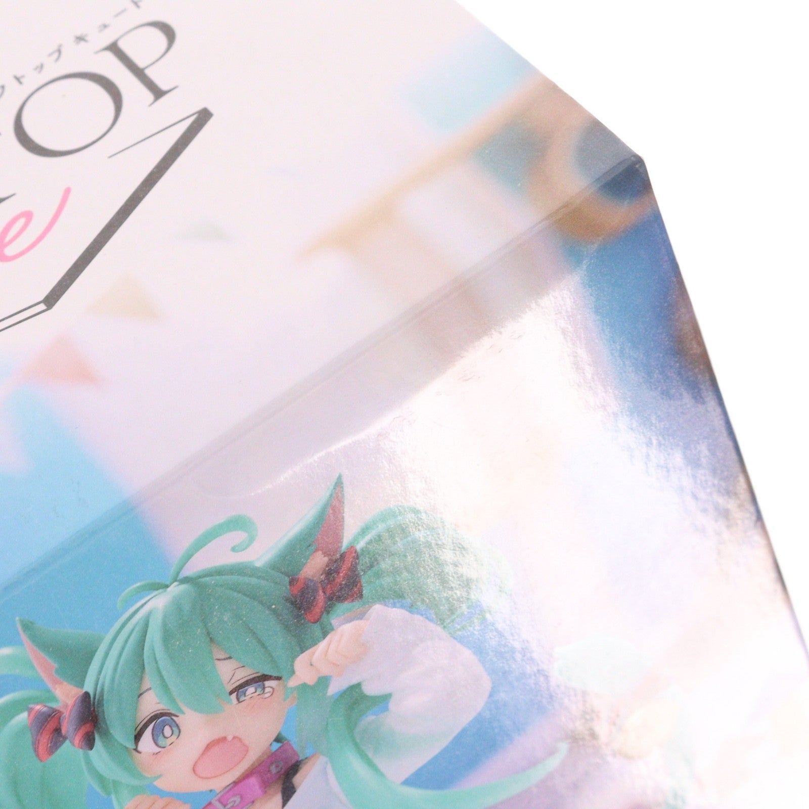 【中古即納】[FIG] 初音ミク キャラクター・ボーカル・シリーズ01 初音ミク Desktop Cute フィギュア ～猫耳Tシャツver.～ プライズ(451780000) タイトー(20240831)