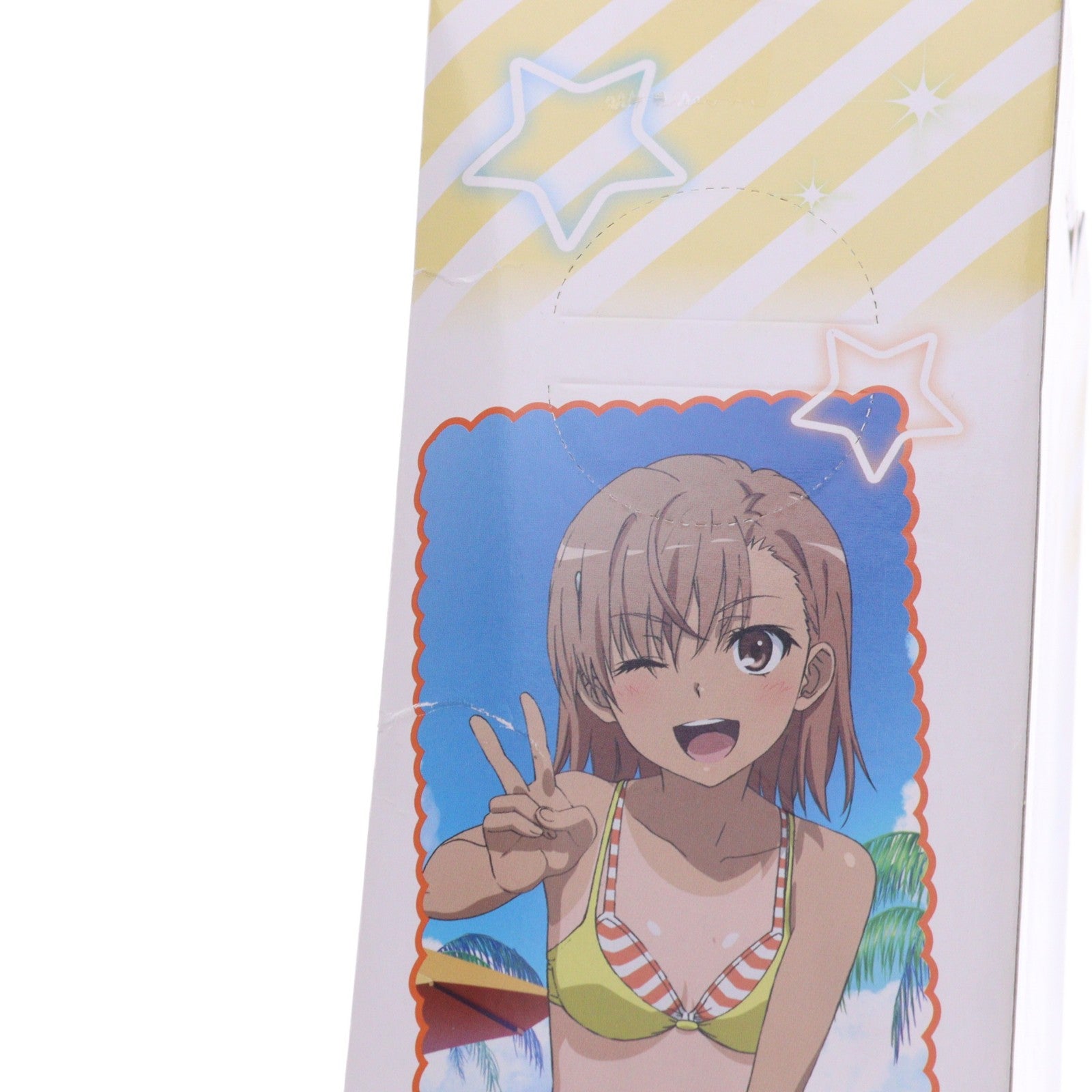 【中古即納】[FIG] 御坂美琴(みさかみこと) とある科学の超電磁砲S(レールガンS) プレミアムフィギュアサマービーチ プライズ(1003042) セガ(20140710)