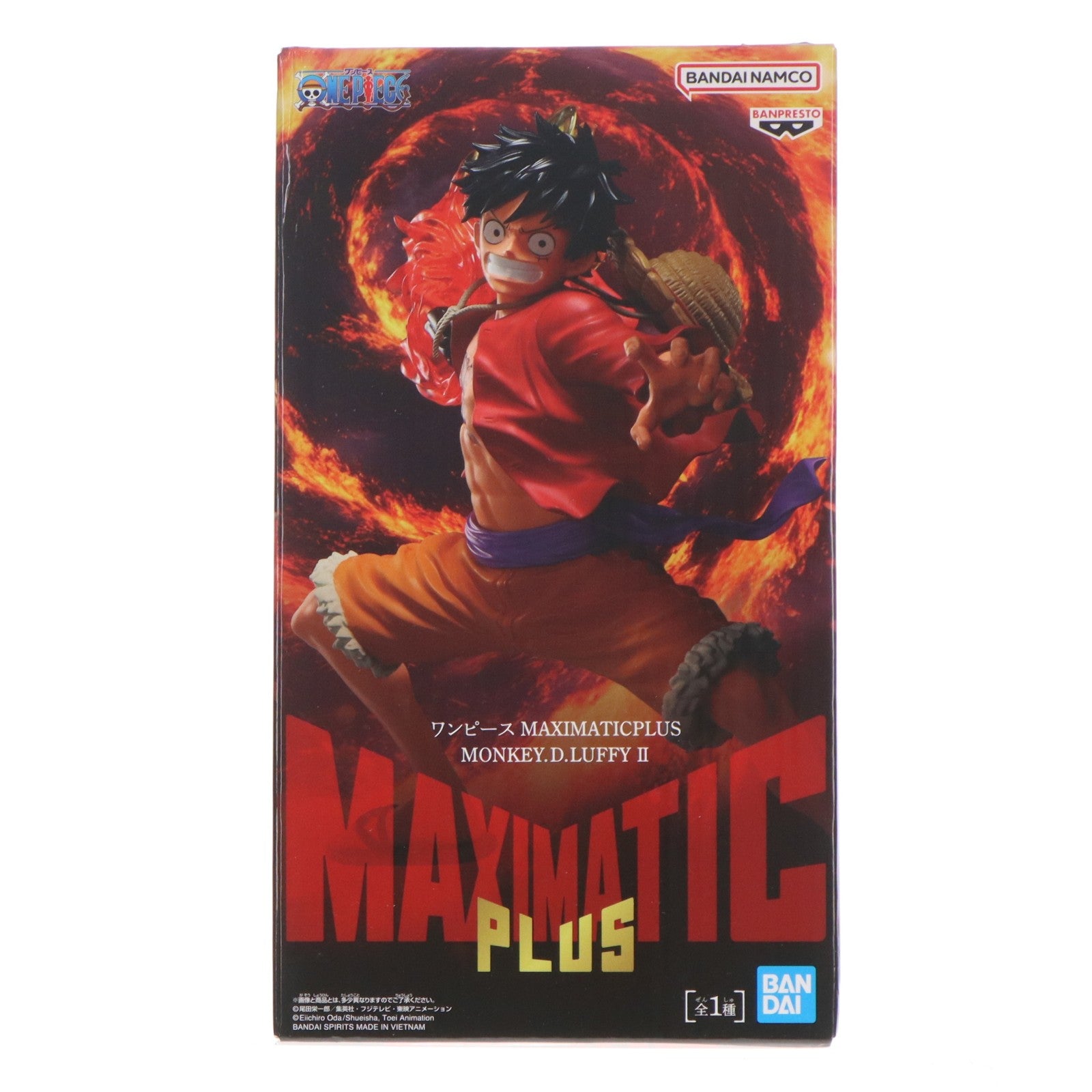 【中古即納】[FIG] モンキー・D・ルフィ ワンピース MAXIMATICPLUS MONKEY.D.LUFFY II ONE PIECE フィギュア プライズ(2809579) バンプレスト(20260625)