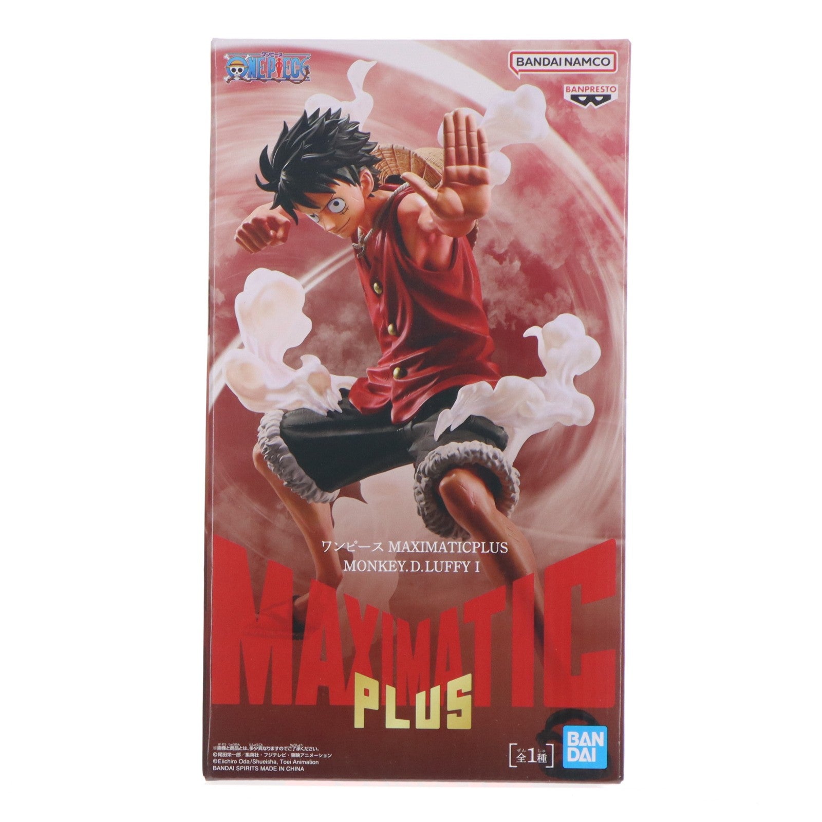 【中古即納】[FIG] モンキー・D・ルフィ ワンピース MAXIMATICPLUS MONKEY.D.LUFFY I ONE PIECE フィギュア プライズ(2800213) バンプレスト(20260210)