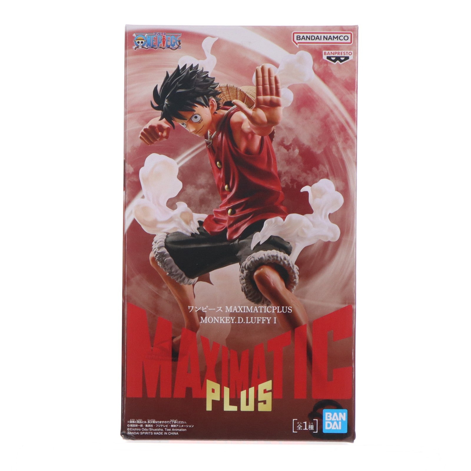 【中古即納】[FIG] モンキー・D・ルフィ ワンピース MAXIMATICPLUS MONKEY.D.LUFFY I ONE PIECE フィギュア プライズ(2800213) バンプレスト(20260210)