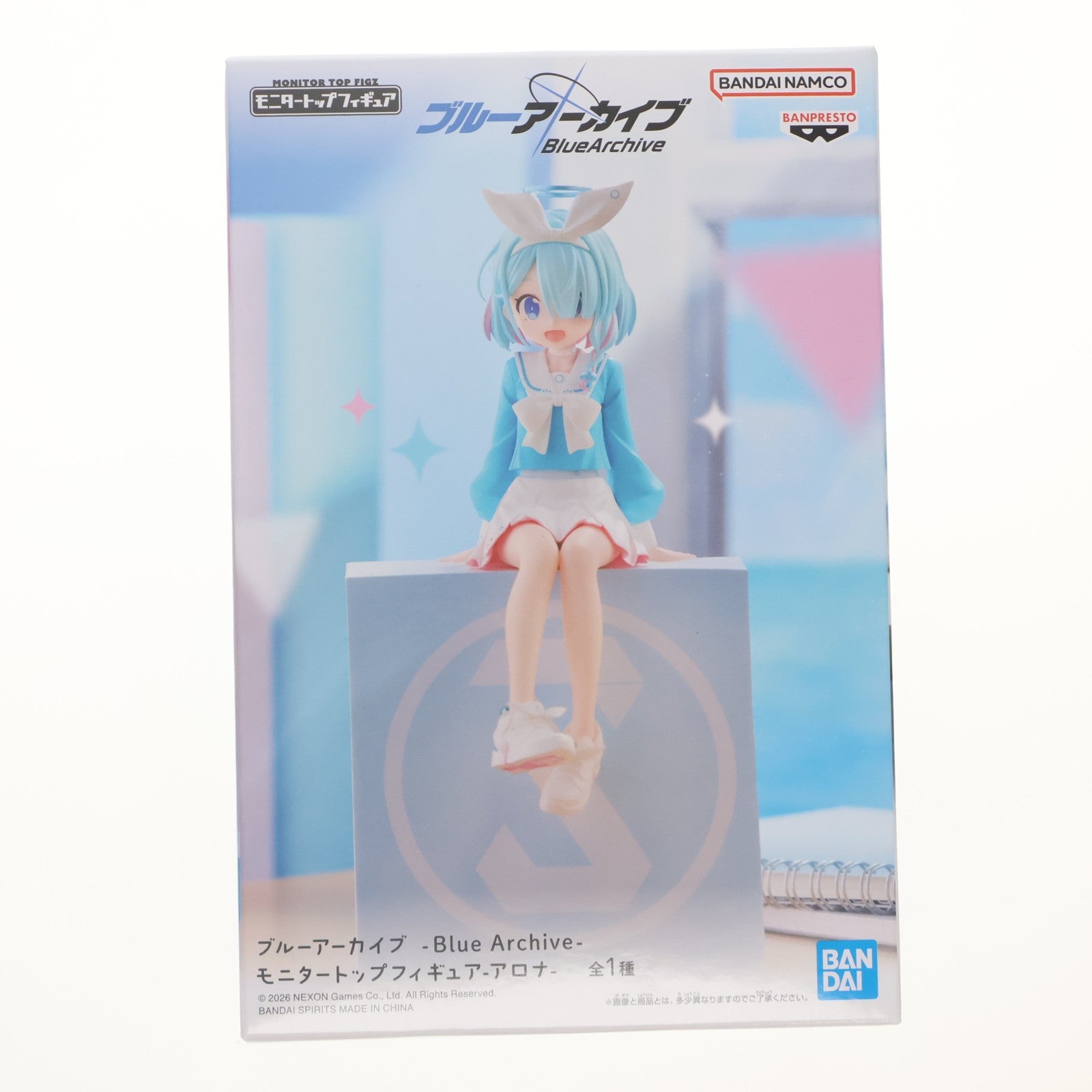 【中古即納】[FIG] アロナ ブルーアーカイブ -Blue Archive- モニタートップフィギュア-アロナ- プライズ(2822572) バンプレスト(20260519)