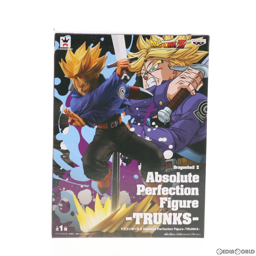 【中古即納】[FIG] 超サイヤ人トランクス ドラゴンボールZ Absolute Perfection Figure-TRUNKS- フィギュア プライズ(38748) バンプレスト(20181010)