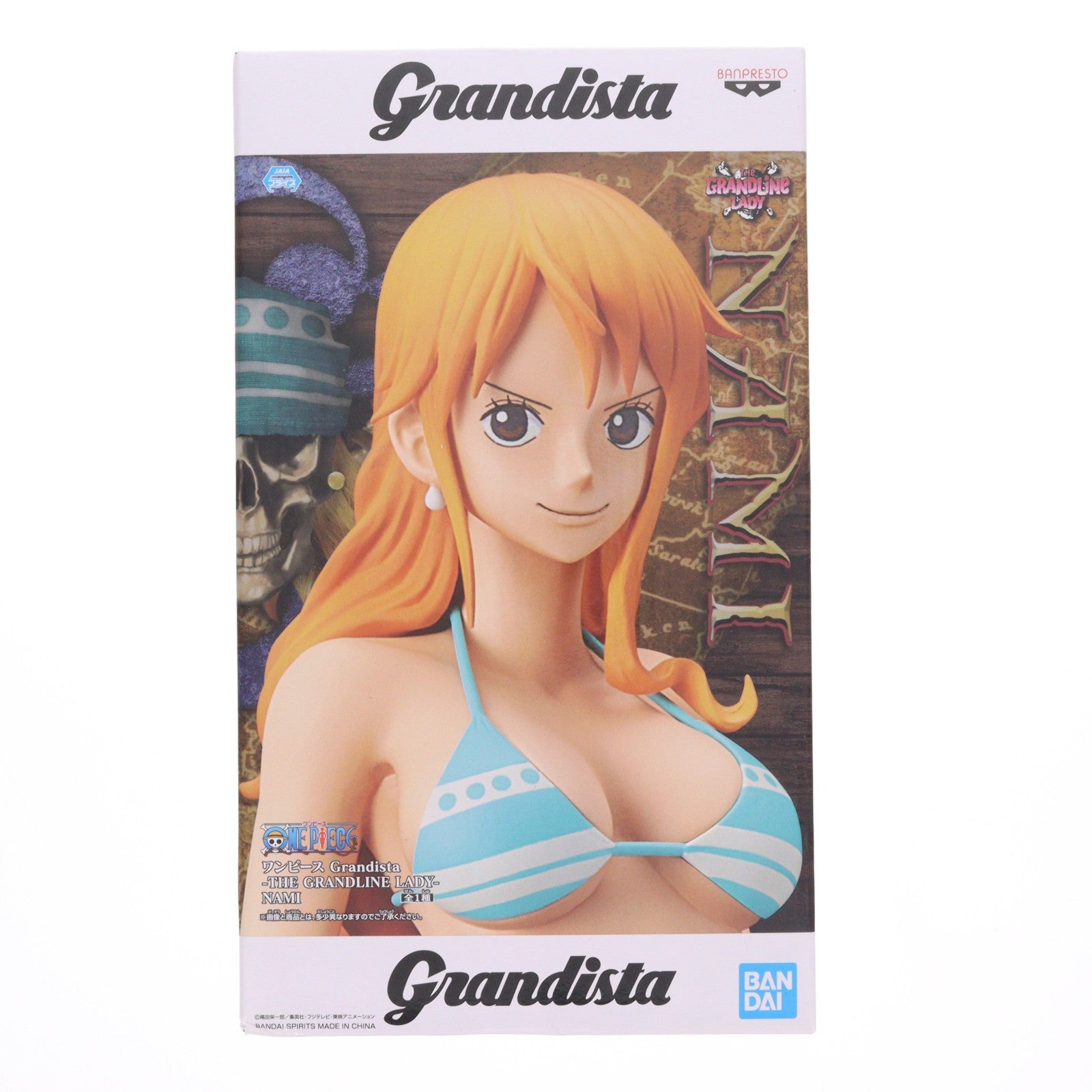 【中古即納】[FIG] ナミ ワンピース Grandista-THE GRANDLINE LADY-NAMI ONE PIECE フィギュア プライズ(39950) バンプレスト(20191231)