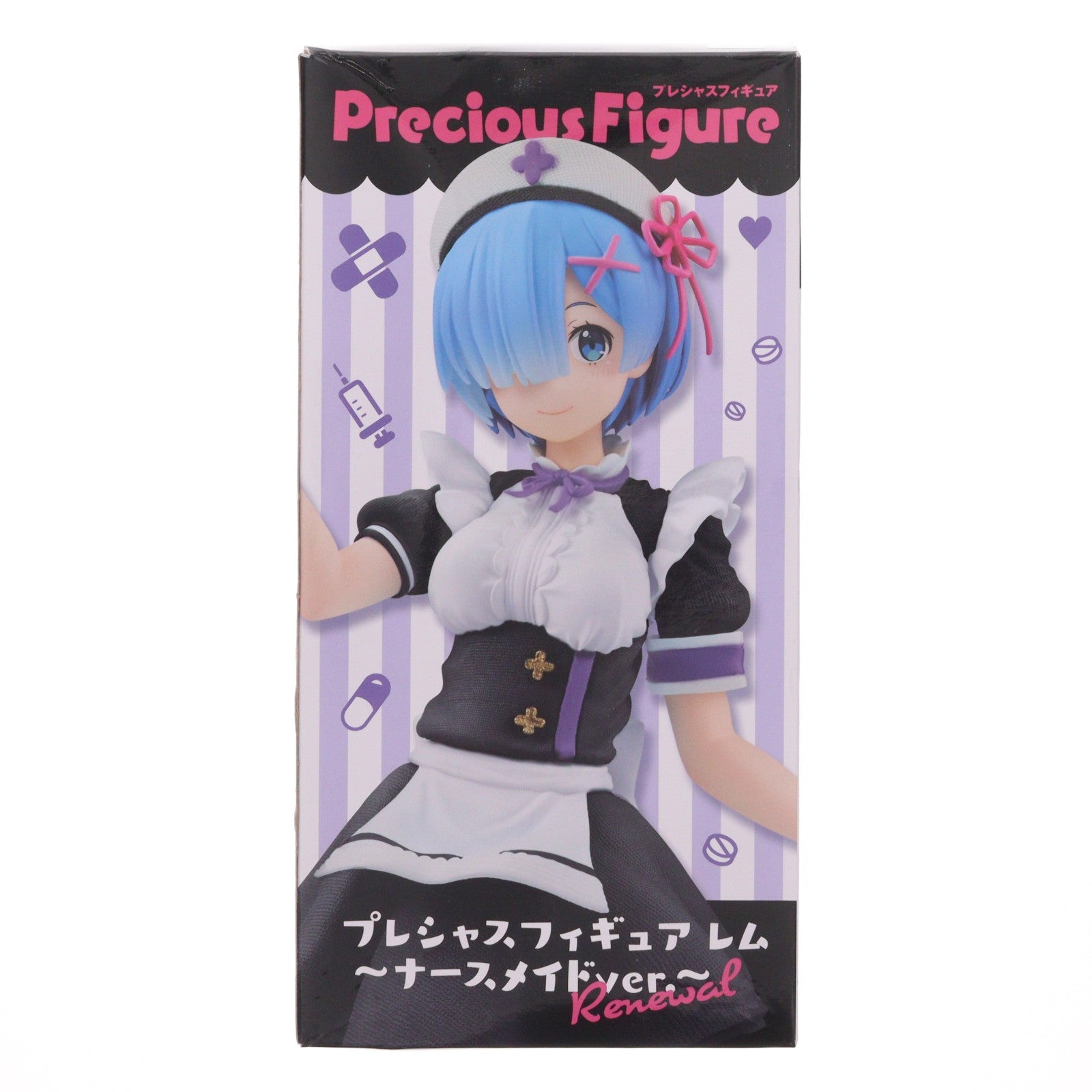 【中古即納】[FIG] レム Re:ゼロから始める異世界生活 プレシャスフィギュア レム～ナースメイドver.～Renewal プライズ(451729200) タイトー(20240420)