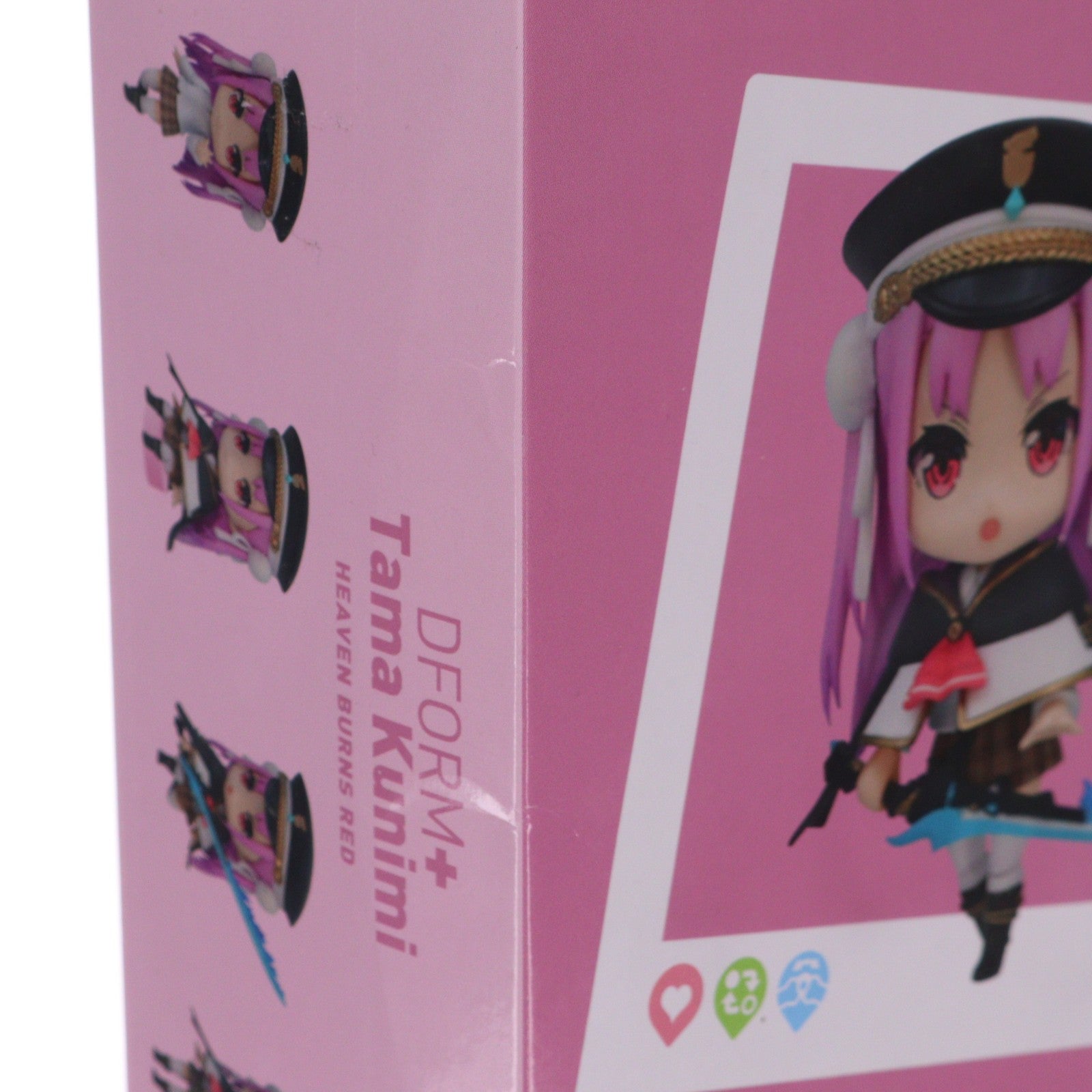 【中古即納】[FIG] 國見タマ(くにみたま) でふぉるむぷらす ヘブンバーンズレッド フルアクションデフォルメフィギュア プライズ(ELC000013) エルココ(20231124)