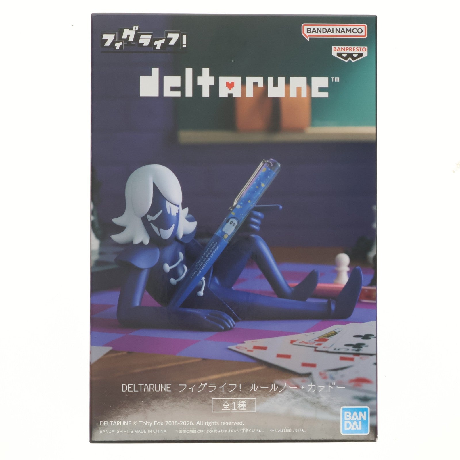 【中古即納】[FIG] ルールノー・カァドー DELTARUNE(デルタルーン) フィグライフ! フィギュア プライズ(2753876) バンプレスト(20260609)