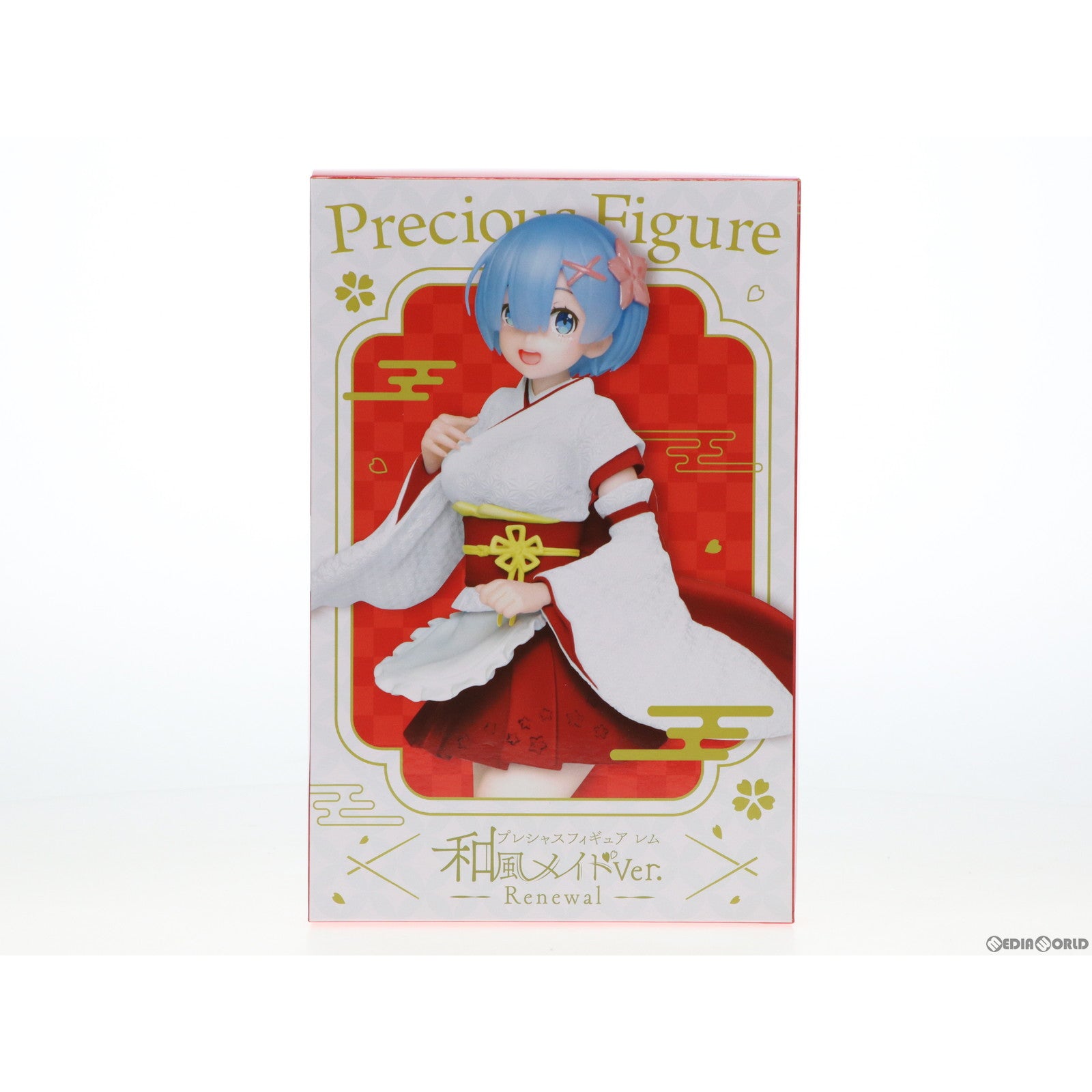 【中古即納】[FIG] レム Re:ゼロから始める異世界生活 プレシャスフィギュア レム～和風メイドver.～Renewal プライズ タイトー(20230210)