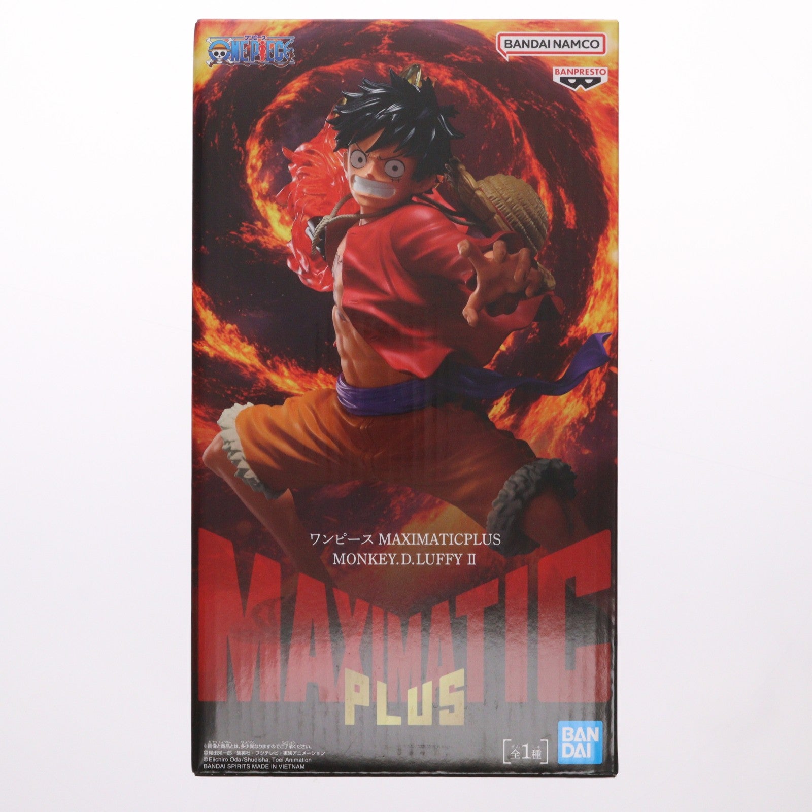 【中古即納】[FIG] モンキー・D・ルフィ ワンピース MAXIMATICPLUS MONKEY.D.LUFFY II ONE PIECE フィギュア プライズ(2809579) バンプレスト(20260625)