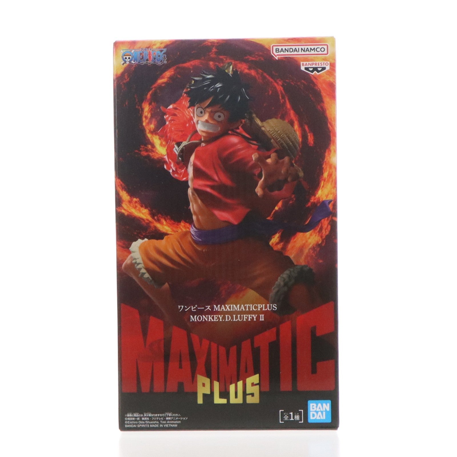 【中古即納】[FIG] モンキー・D・ルフィ ワンピース MAXIMATICPLUS MONKEY.D.LUFFY II ONE PIECE フィギュア プライズ(2809579) バンプレスト(20260625)