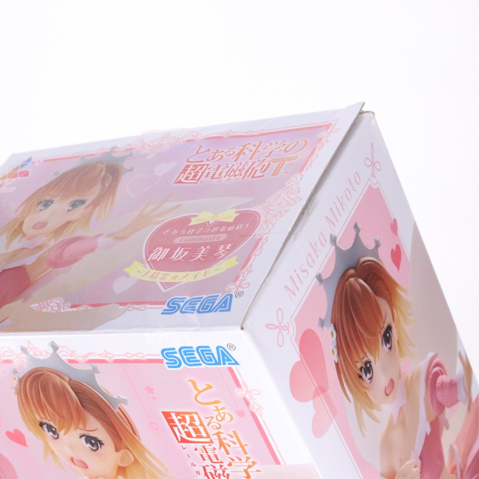 【中古即納】[FIG] 御坂美琴(みさかみこと) とある科学の超電磁砲T Luminasta『御坂美琴』～大精霊☆メイド～ フィギュア プライズ(1120945) セガ(20251030)