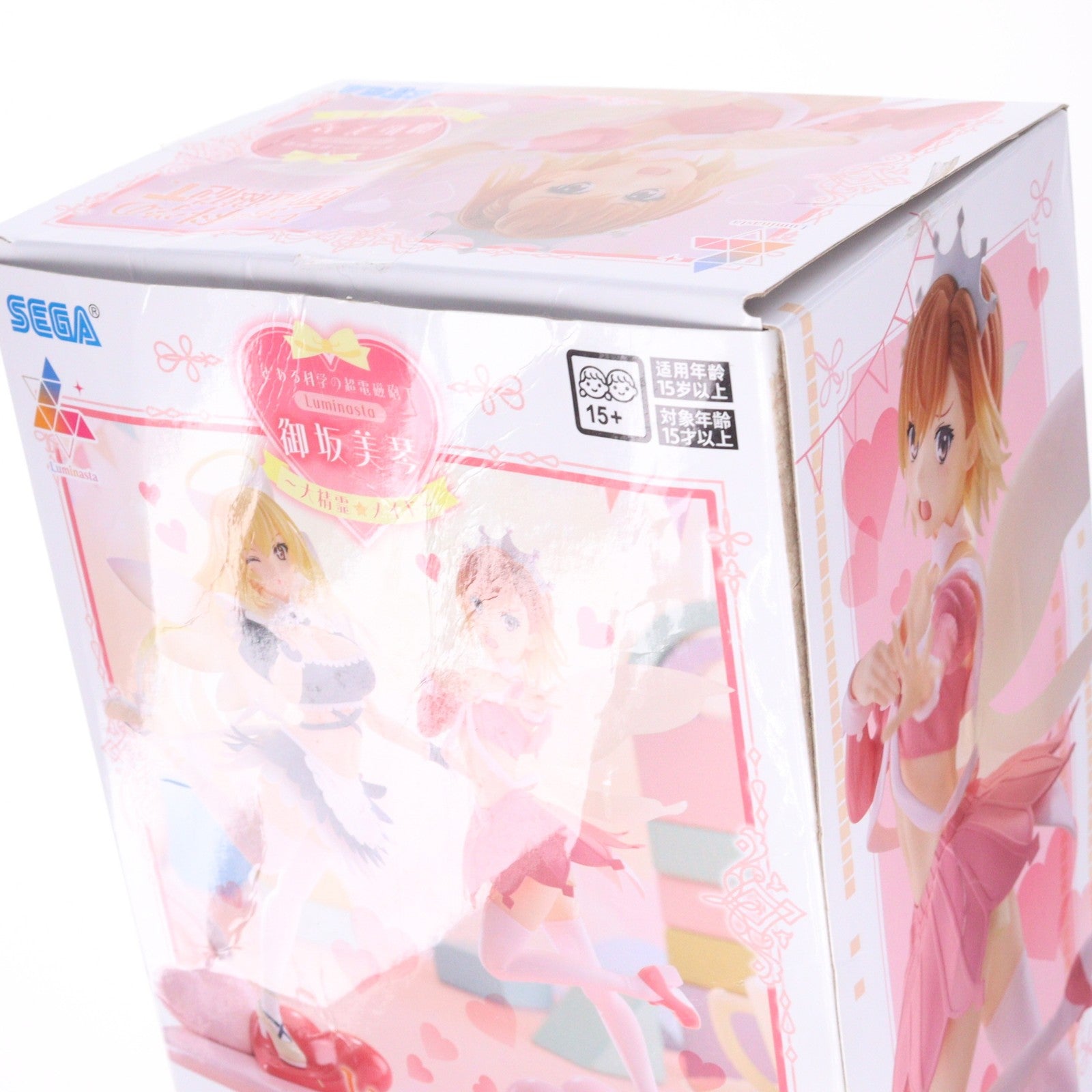 【中古即納】[FIG] 御坂美琴(みさかみこと) とある科学の超電磁砲T Luminasta『御坂美琴』～大精霊☆メイド～ フィギュア プライズ(1120945) セガ(20251030)