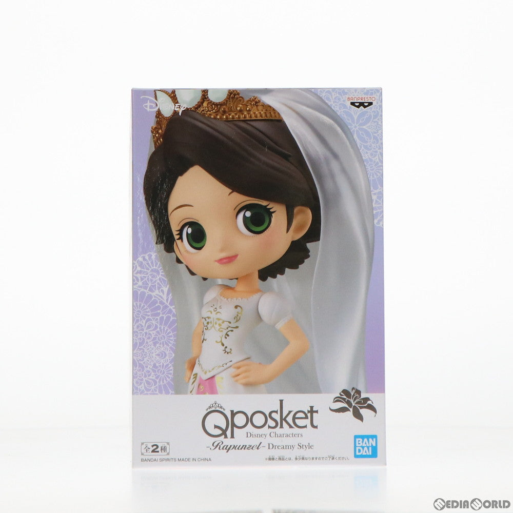 【中古即納】[FIG] ラプンツェル(白ドレス) Q posket Disney Characters -Rapunzel- Dreamy Style 塔の上のラプンツェル フィギュア プライズ(82222) バンプレスト(20200630)