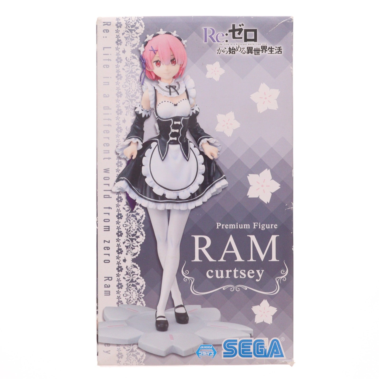 【中古即納】[FIG] ラム Re:ゼロから始める異世界生活 プレミアムフィギュア curtsey プライズ(1026813) セガ(20180731)