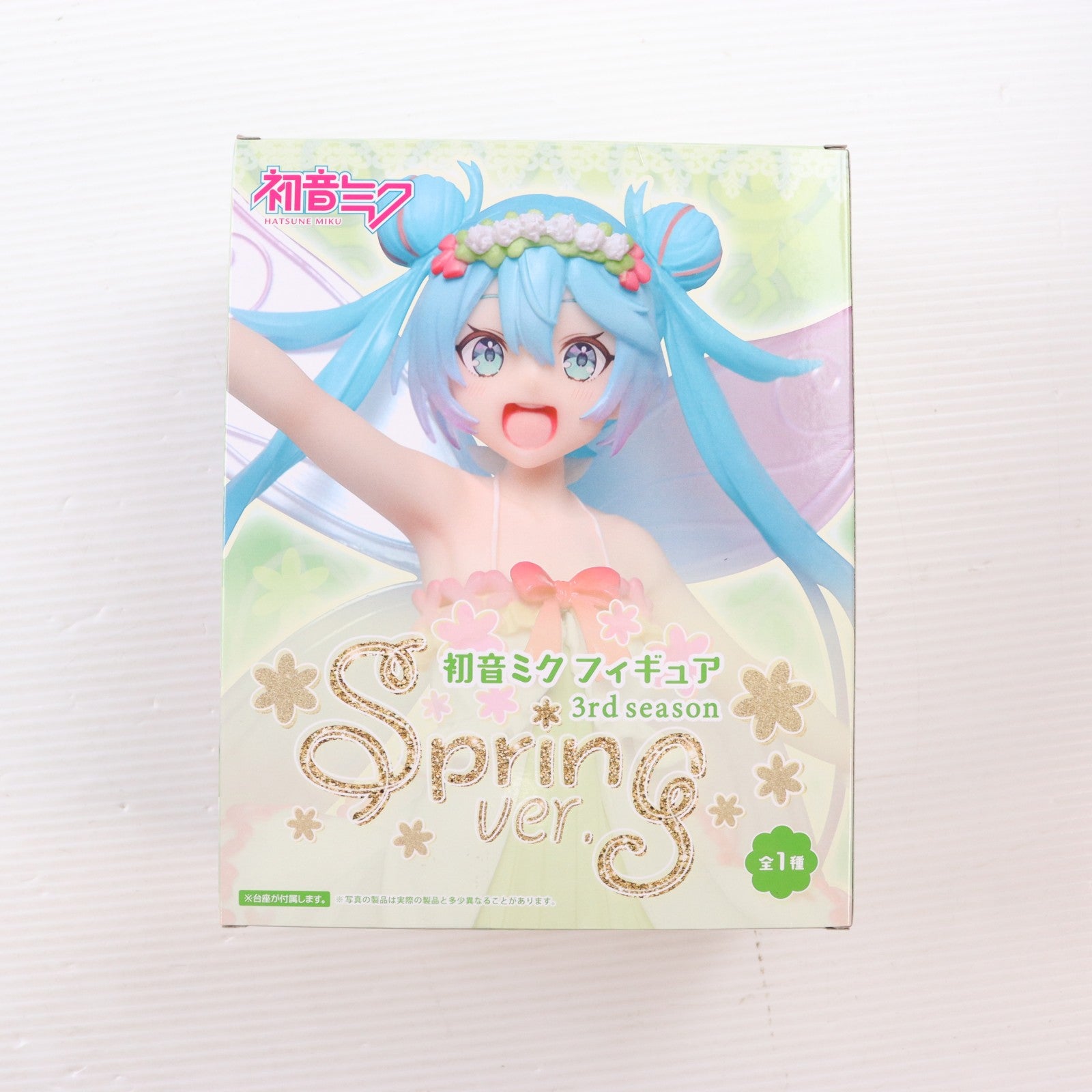 【中古即納】[FIG] 初音ミク フィギュア 3rd season spring ver. キャラクター・ボーカル・シリーズ01 初音ミク プライズ(452038600) タイトー(20260523)