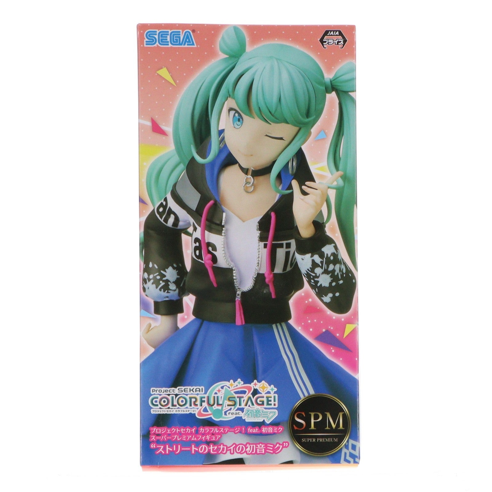 【中古即納】[FIG] ストリートのセカイの初音ミク プロジェクトセカイ カラフルステージ! feat.初音ミク スーパープレミアムフィギュア『ストリートのセカイの初音ミク』 プライズ(1068485) セガ(20220228)
