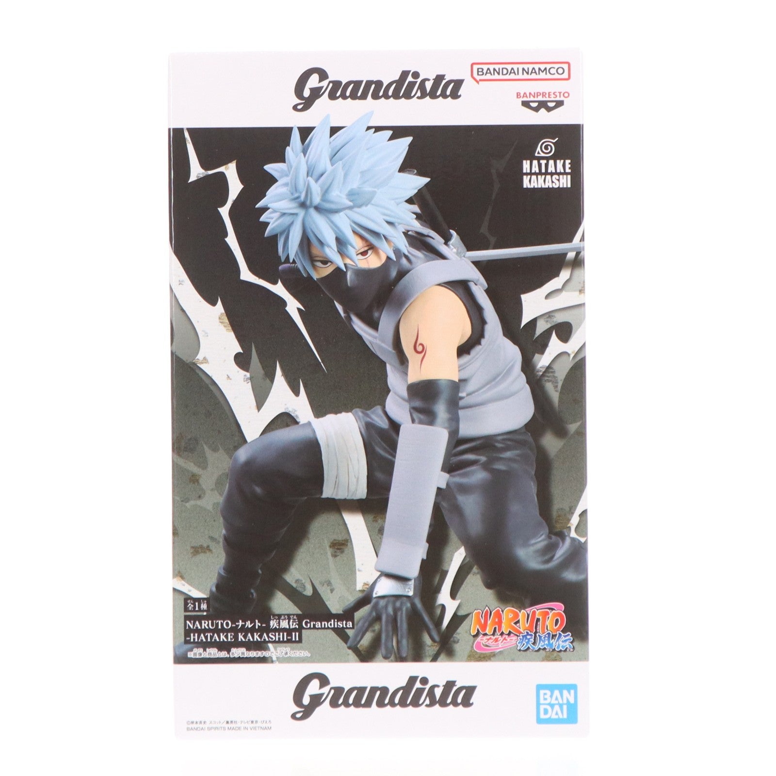 【中古即納】[FIG] はたけカカシ NARUTO-ナルト- 疾風伝 Grandista-HATAKE KAKASHI-II フィギュア プライズ(2807726) バンプレスト(20260618)
