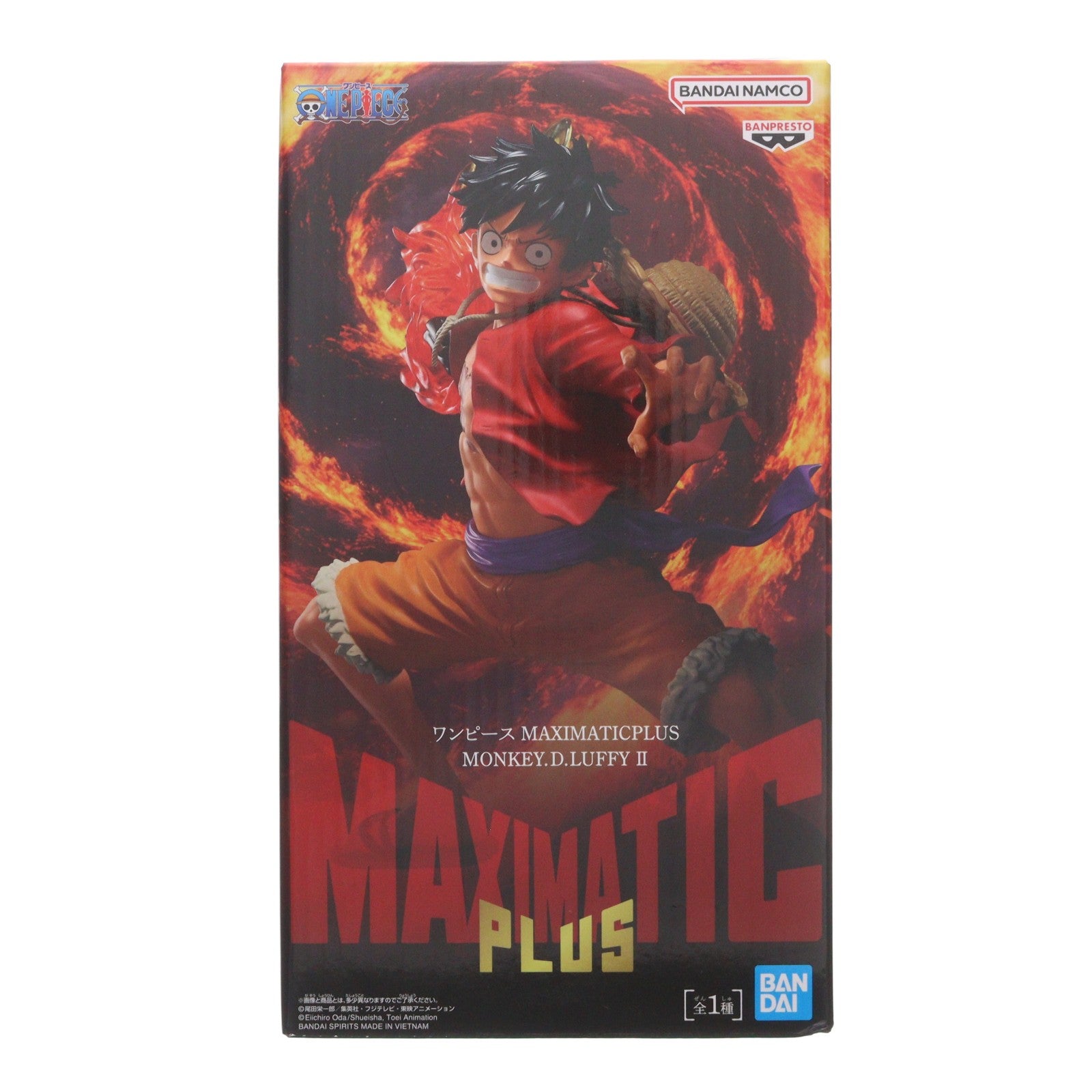 【中古即納】[FIG] モンキー・D・ルフィ ワンピース MAXIMATICPLUS MONKEY.D.LUFFY II ONE PIECE フィギュア プライズ(2809579) バンプレスト(20260625)