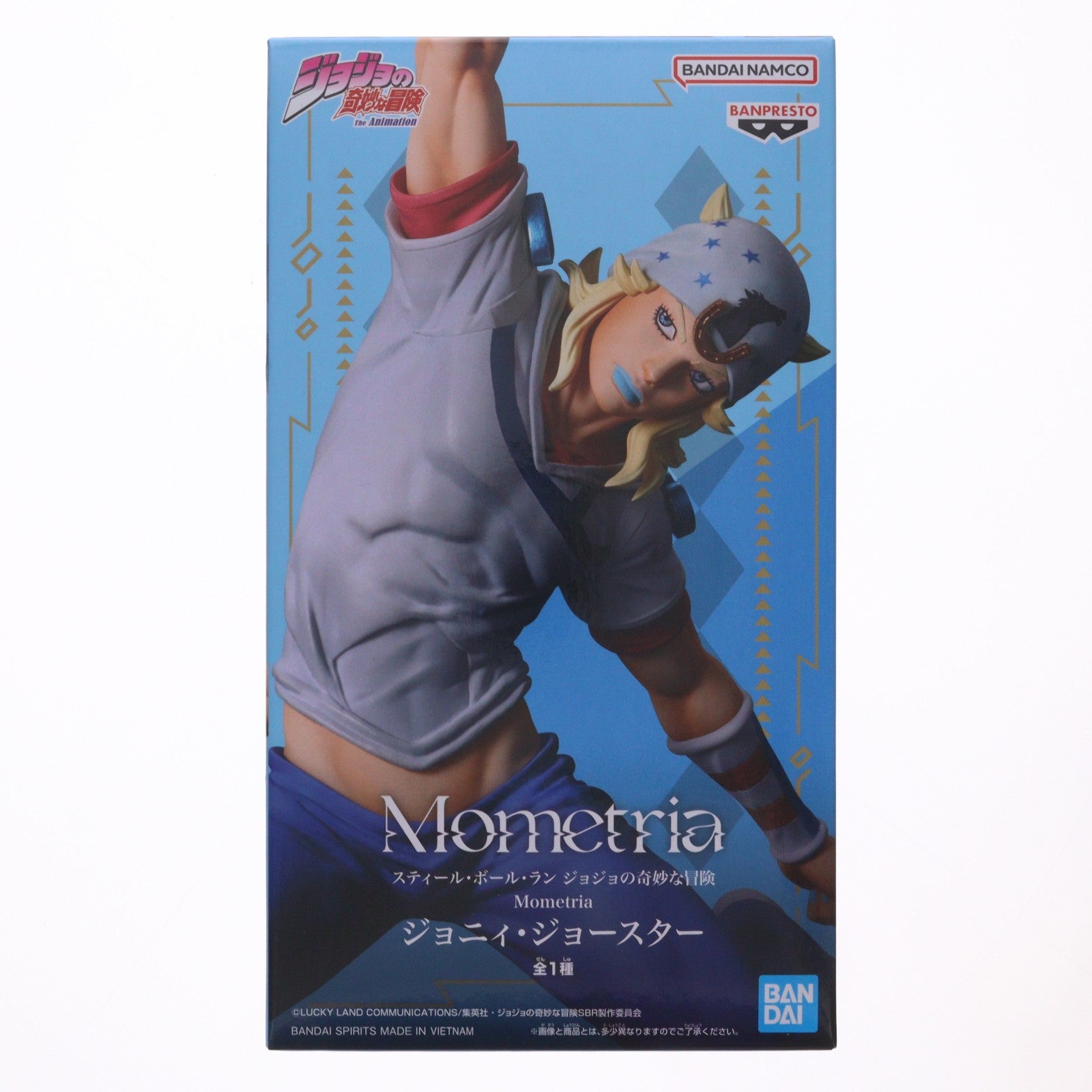 【中古即納】[FIG] ジョニィ・ジョースター ジョジョの奇妙な冒険 第7部 スティール・ボール・ラン Mometria フィギュア プライズ(2834940) バンプレスト(20260625)