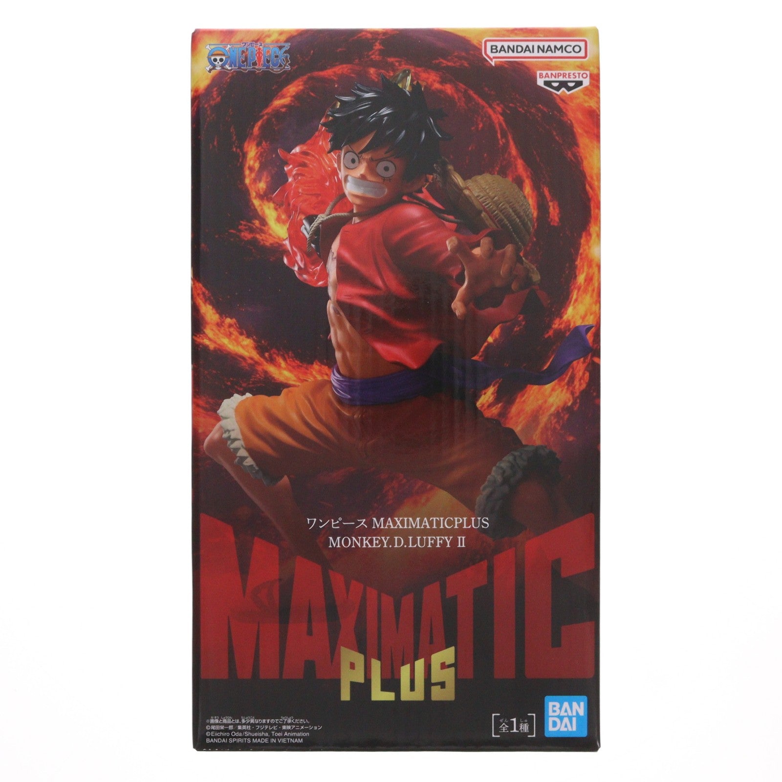 【中古即納】[FIG] モンキー・D・ルフィ ワンピース MAXIMATICPLUS MONKEY.D.LUFFY II ONE PIECE フィギュア プライズ(2809579) バンプレスト(20260625)