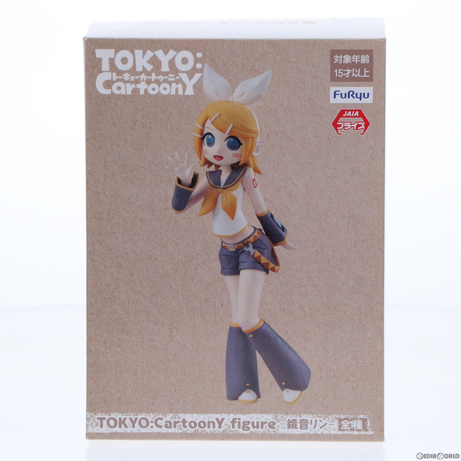 【中古即納】[FIG] 鏡音リン(かがみねりん) TOKYO:CartoonY figure-鏡音リン- VOCALOID(ボーカロイド) フィギュア プライズ(AMU-PRZ11551) フリュー(20201130)
