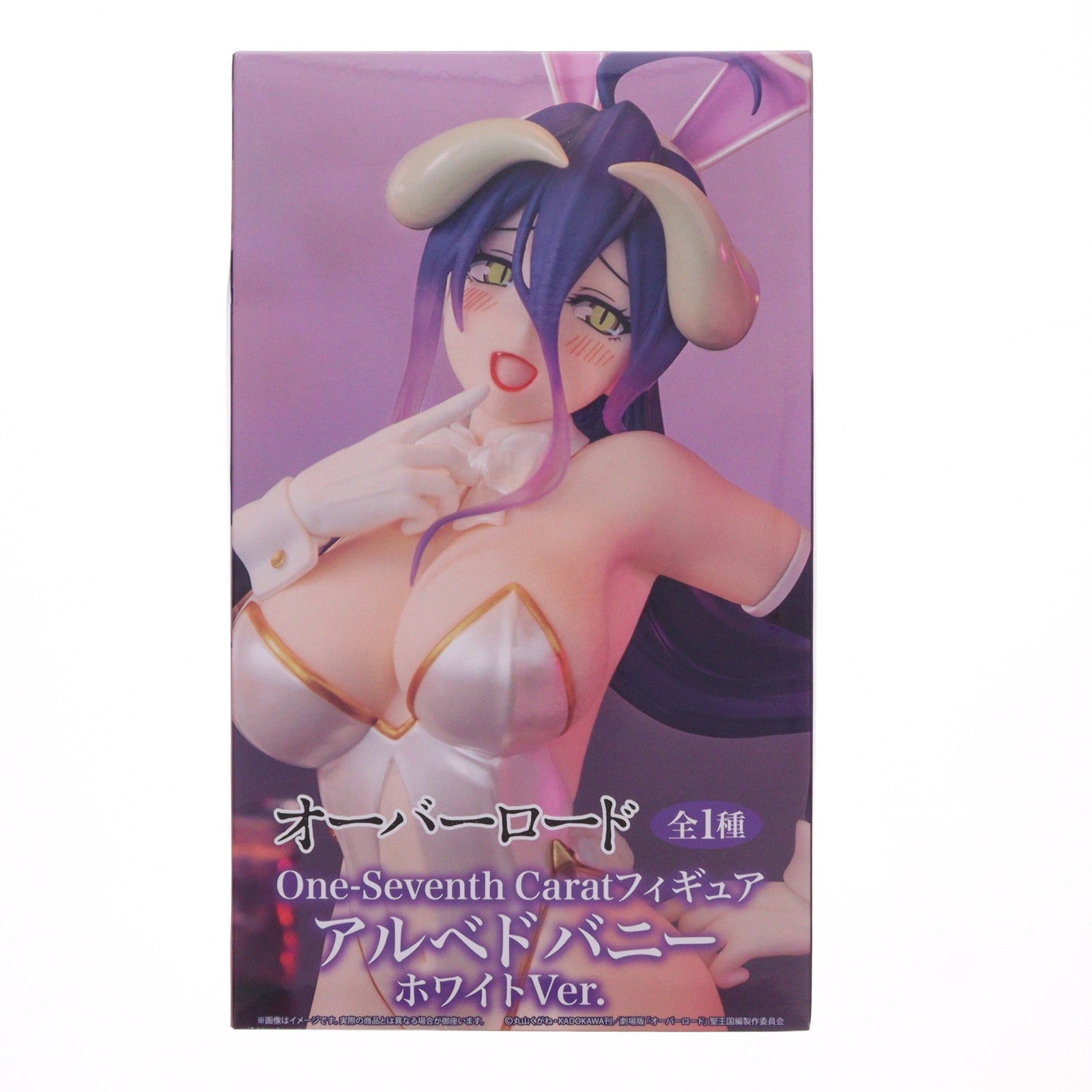 【中古即納】[FIG] アルベド オーバーロード One-Seventh Caratフィギュア バニーホワイトVer. プライズ(SS16816) システムサービス(20260403)