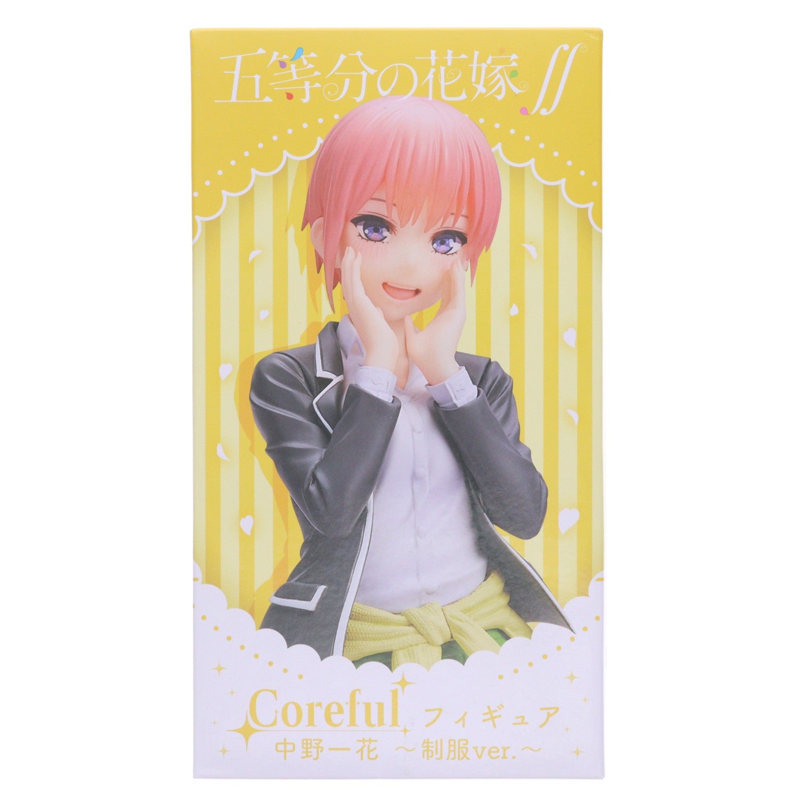 【中古即納】[FIG] 中野一花(なかのいちか) 五等分の花嫁∬ Coreful フィギュア中野一花～制服ver.～ プライズ(451338500) タイトー(20210820)