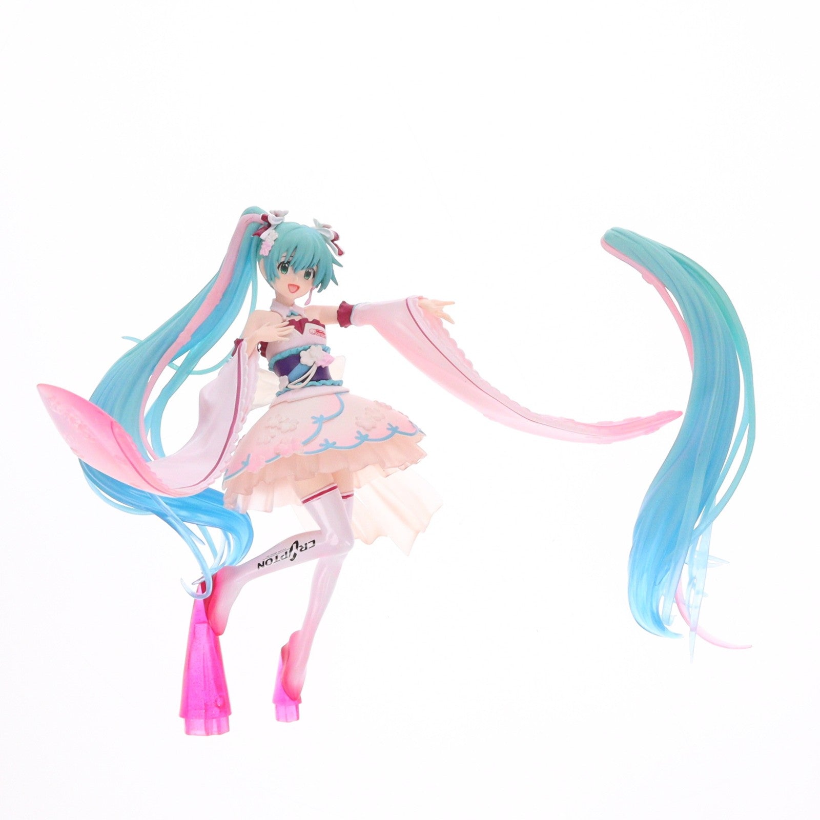 【中古即納】[FIG] 初音ミクレーシングVer. ESPRESTO est-Dress&Hair-レーシングミク2019 晴着Ver. 初音ミク GTプロジェクト フィギュア プライズ(82234) バンプレスト(20200731)