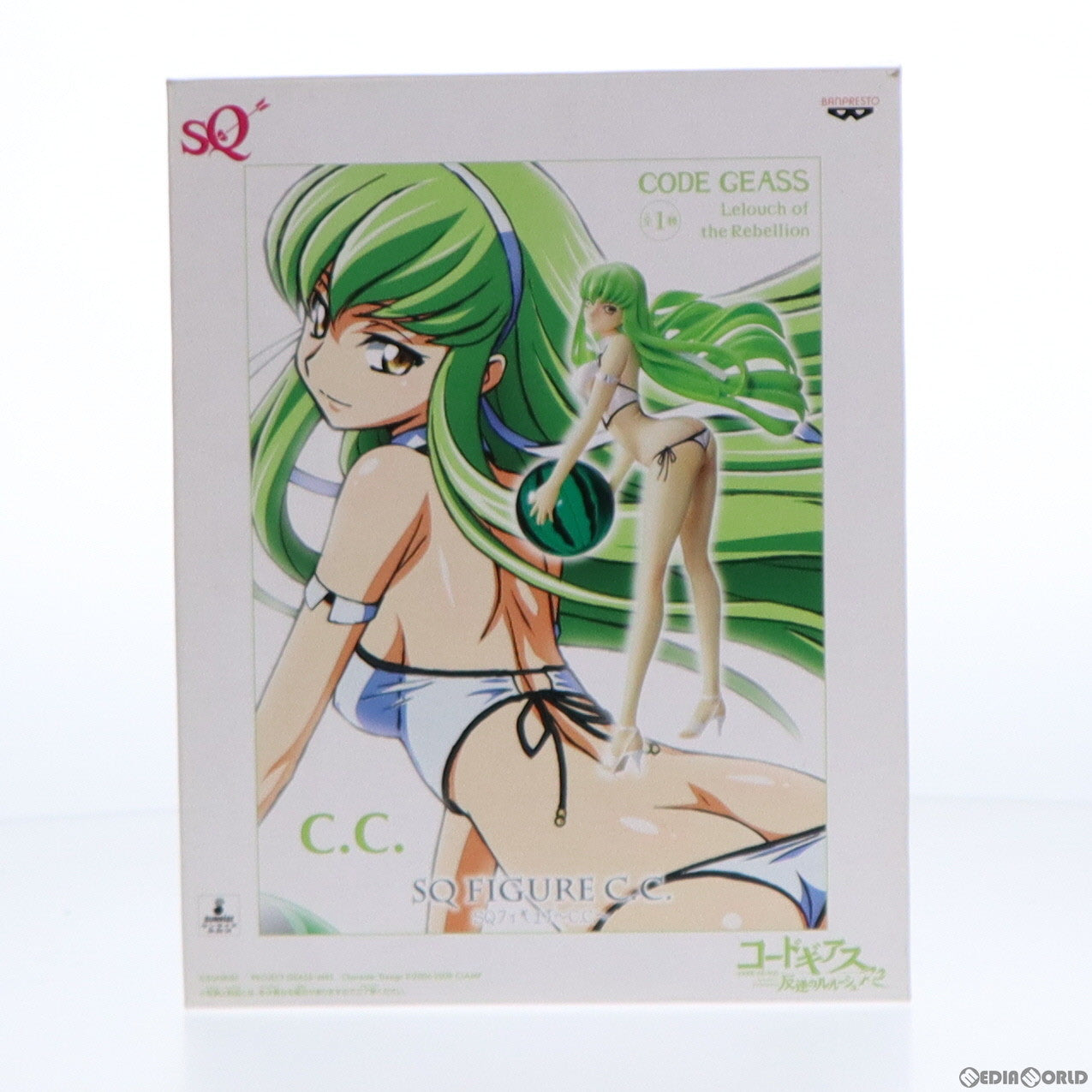 【中古即納】[FIG] C.C.(シーツー) SQフィギュア コードギアス 反逆のルルーシュR2 プライズ(47456) バンプレスト(20110721)
