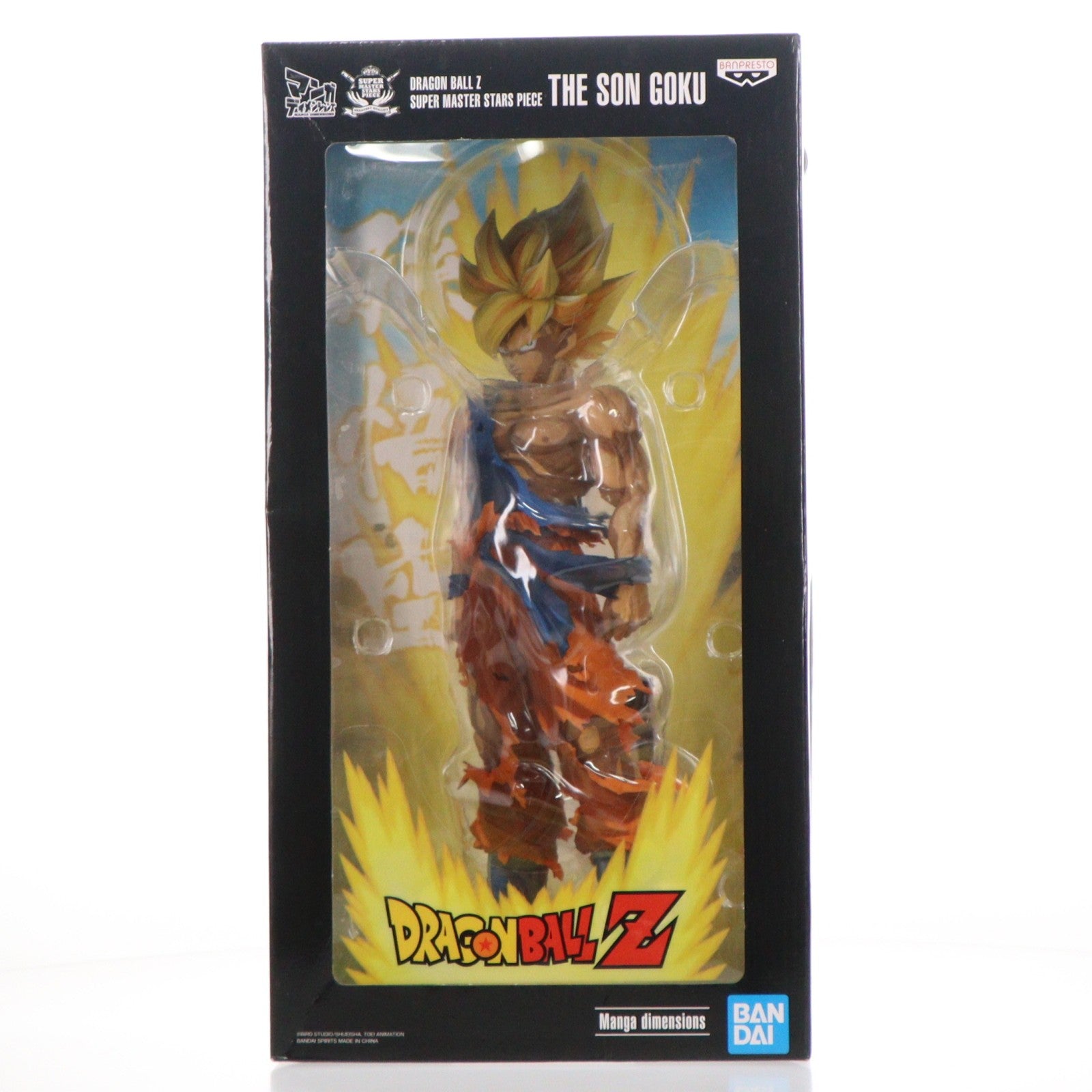 【中古即納】[FIG] 孫悟空 ドラゴンボールZ SUPER MASTER STARS PIECE マンガディメンションズ フィギュア プライズ バンプレスト(20210531)