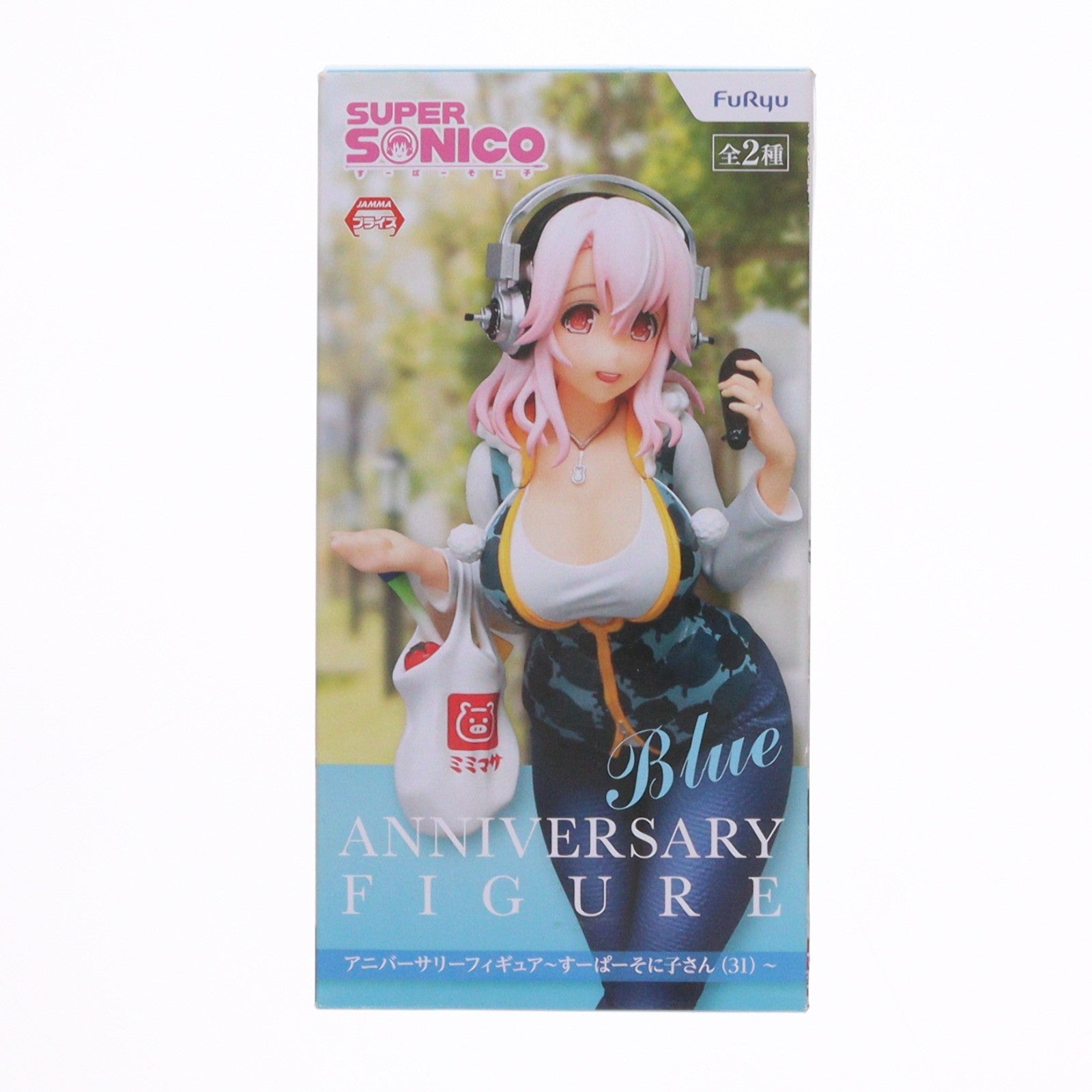 【中古即納】[FIG] すーぱーそに子(ブルー) アニバーサリーフィギュア～すーぱーそに子さん(31)～ フィギュア プライズ(AMU-PRZ8743) フリュー(20180310)