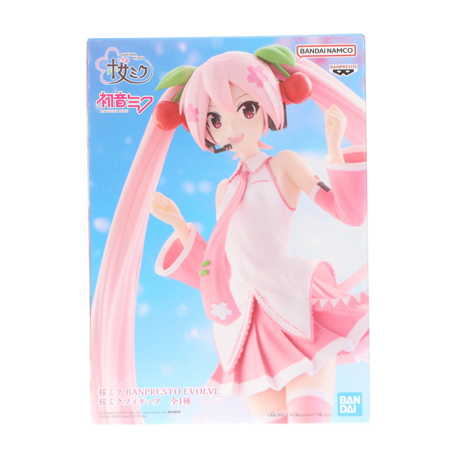 【中古即納】[FIG] 桜ミク 初音ミク BANPRESTO EVOLVE 桜ミクフィギュア プライズ(2816158) バンプレスト(20260428)