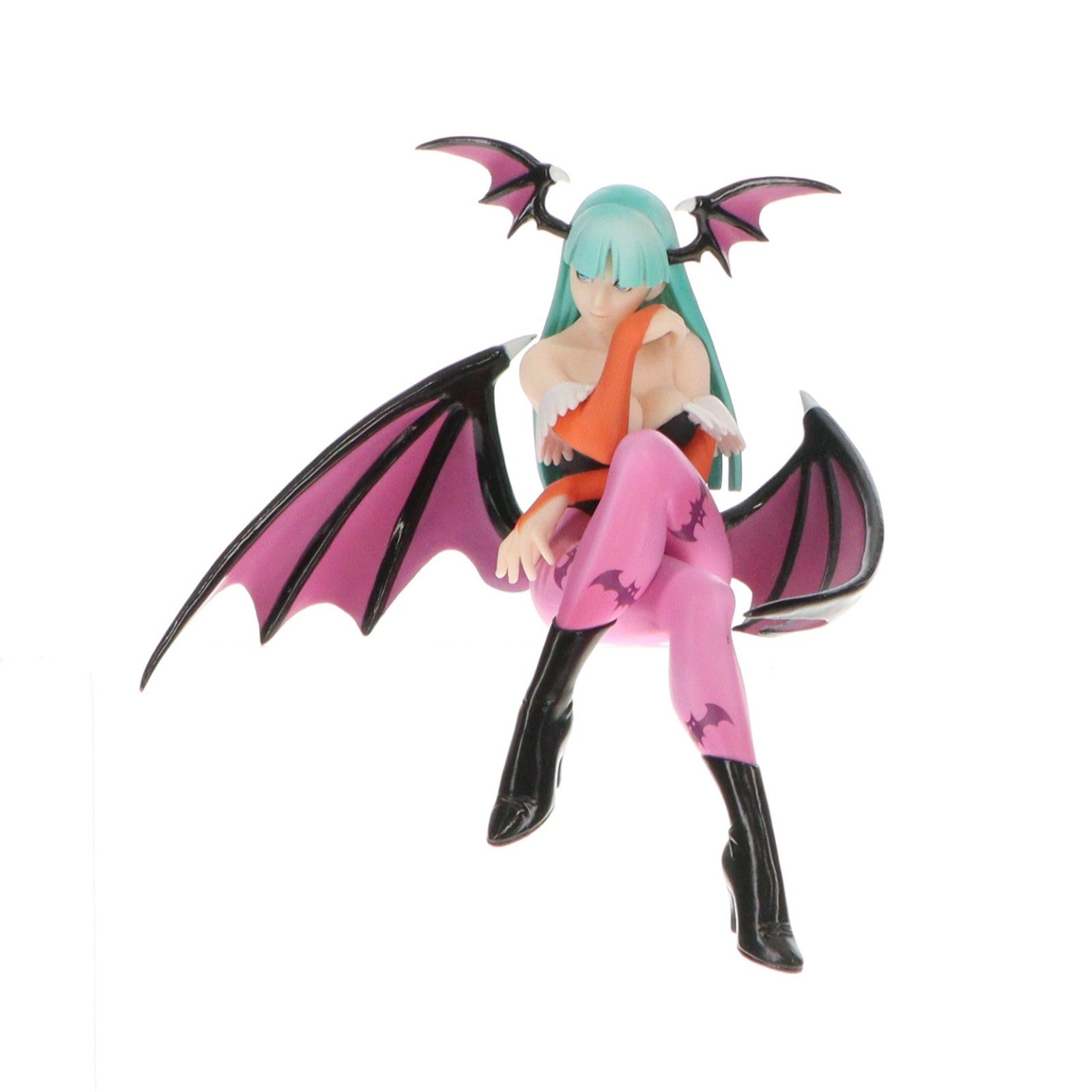 【中古即納】[FIG] モリガン・アーンスランド(1Pカラー/グリーン) ヴァンパイア ぬーどるストッパーフィギュア-モリガン- プライズ(AMU-PRZ8742) フリュー(20171231)