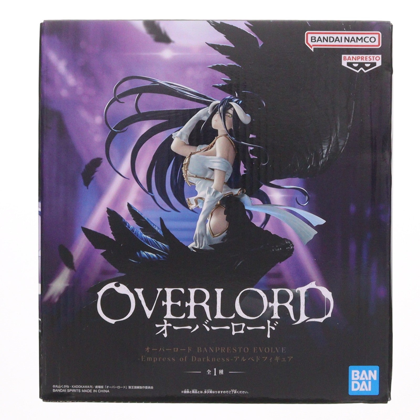 【中古即納】[FIG] アルベド オーバーロード BANPRESTO EVOLVE-Empress of Darkness-アルベドフィギュア プライズ(2799750) バンプレスト(20251211)