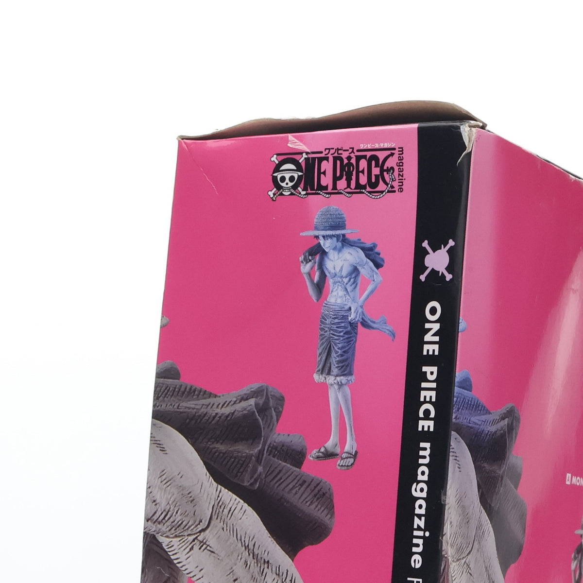 【中古即納】[FIG] モンキー・D・ルフィ(モノクロ) ワンピース ONE PIECE magazine FIGURE vol.2 フィギュア プライズ(39489) バンプレスト(20190710)