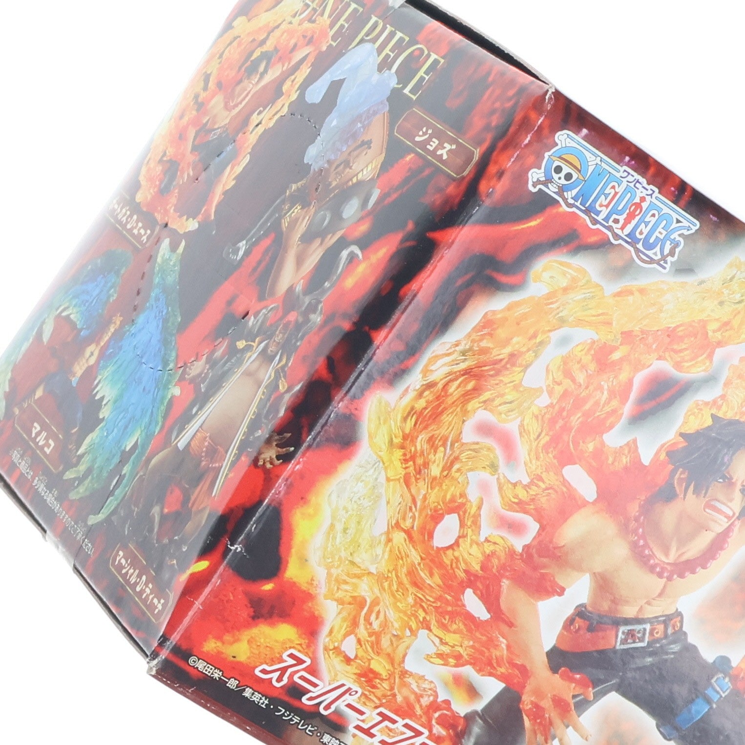 【中古即納】[FIG] ポートガス・D・エース ワンピース スーパーエフェクト能力者フィギュアvol.4 ONE PIECE プライズ バンプレスト(20110228)