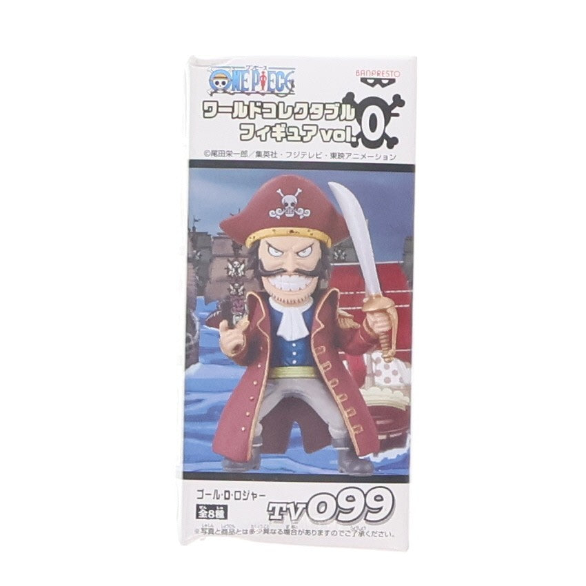 【中古即納】[FIG] ゴール・D・ロジャー ワンピース 組立式ワールドコレクタブルフィギュアvol.0 TV099 ONE PIECE プライズ(47403) バンプレスト(20110413)