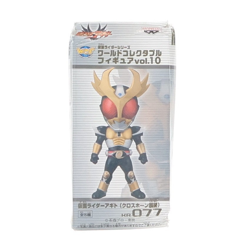 【中古即納】[FIG] 仮面ライダーアギト(クロスホーン展開) 仮面ライダーアギト 仮面ライダーシリーズ ワールドコレクタブルフィギュア Vol.10 プライズ(47959) バンプレスト(20120720)
